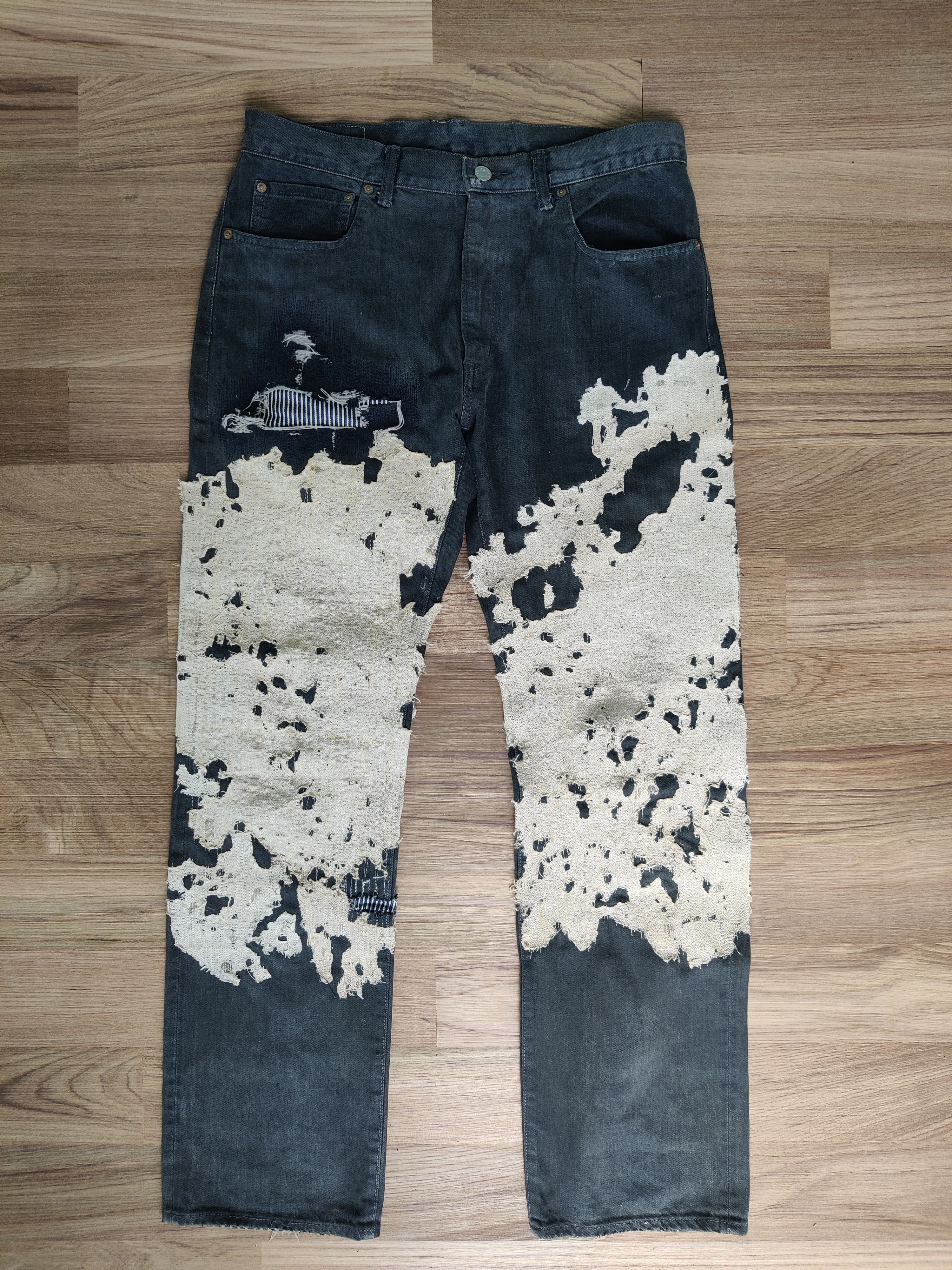 Japanese Brand HRM (HR.MARKET) Japanese denim Size US 33 - 3 Thumbnail
