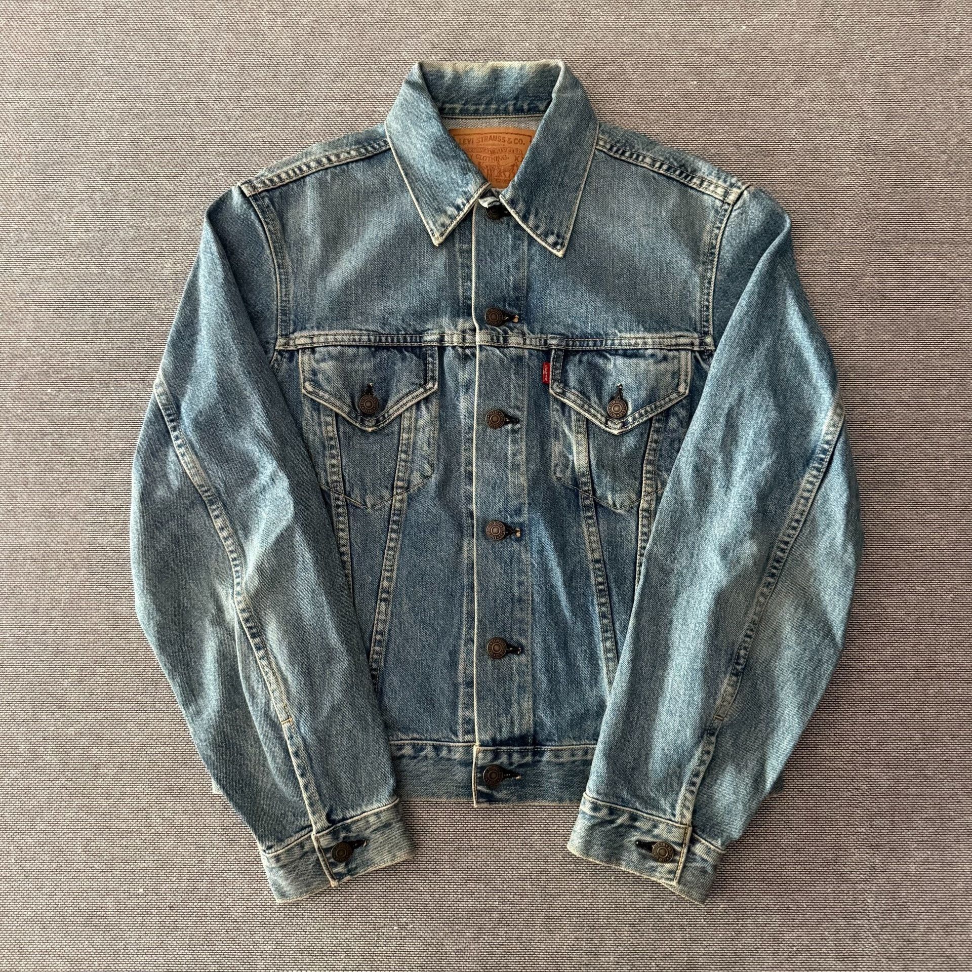 Levi's Vintage Clothing Levi's LVC557 J02 Denim Jacket Size US XXS / EU 40 - 1 Thumbnail