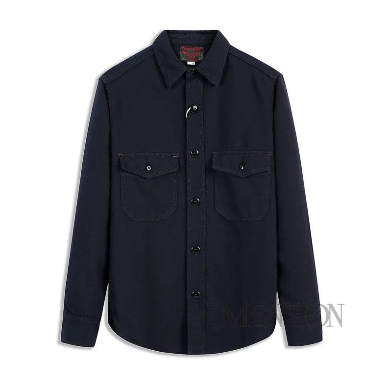Freewheelers Freewheelers size 14 SKI series dark blue workwear shirt Size US M / EU 48-50 / 2 - 1 Thumbnail