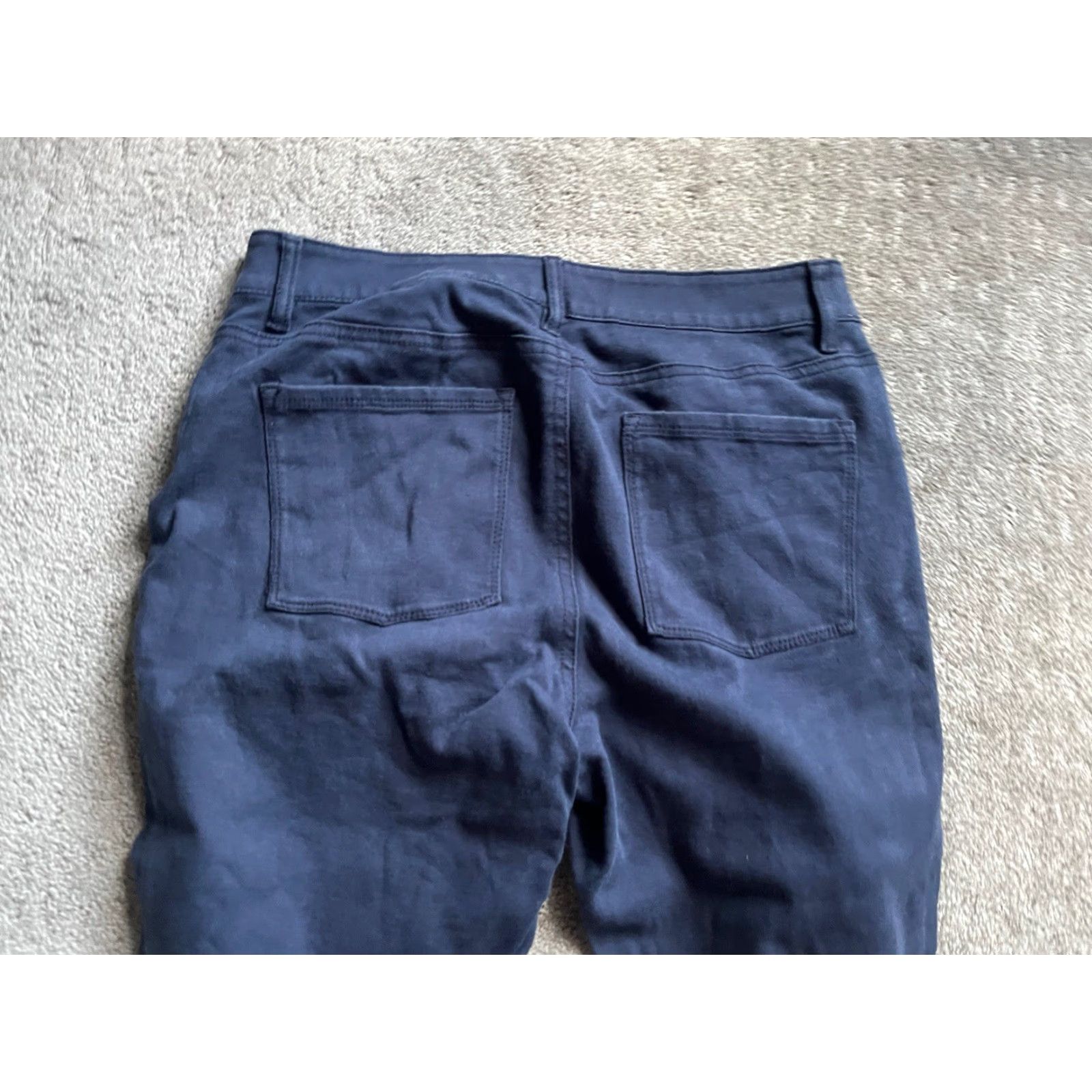 Vintage VINTAGE L.L. Bean Women’s Blue Cotton Twill Jeans Size 8 Regular Classic Fit 5-Pocket Summer Vacation Size 30" / US 8 / IT 44 - 4 Thumbnail