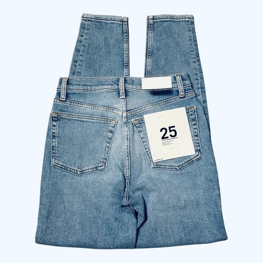RE/DONE NWT New $275 RE/DONE High Rise Skinny Mid 90s Wash Jeans Si Size 25" / US 0 / IT 36 - 4 Thumbnail