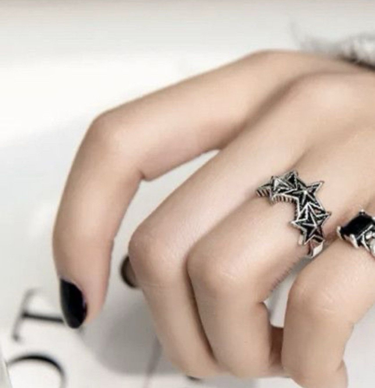 Other 3 Stars Adjustable Ring Size ONE SIZE - 2 Thumbnail