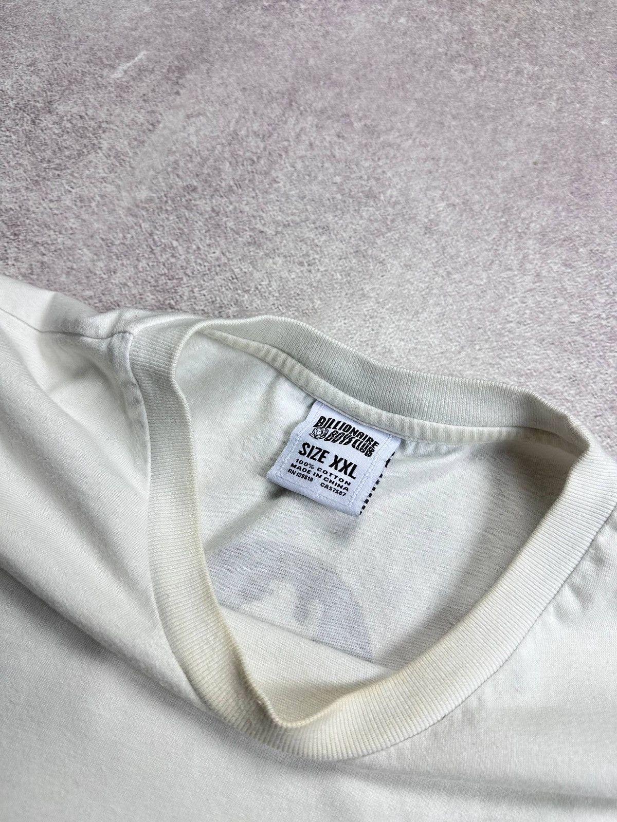 Billionaire Boys Club BBC Billionaire Boys Club White Nigo Era T-shirt XXL Size US XXL / EU 58 / 5 - 7 Thumbnail