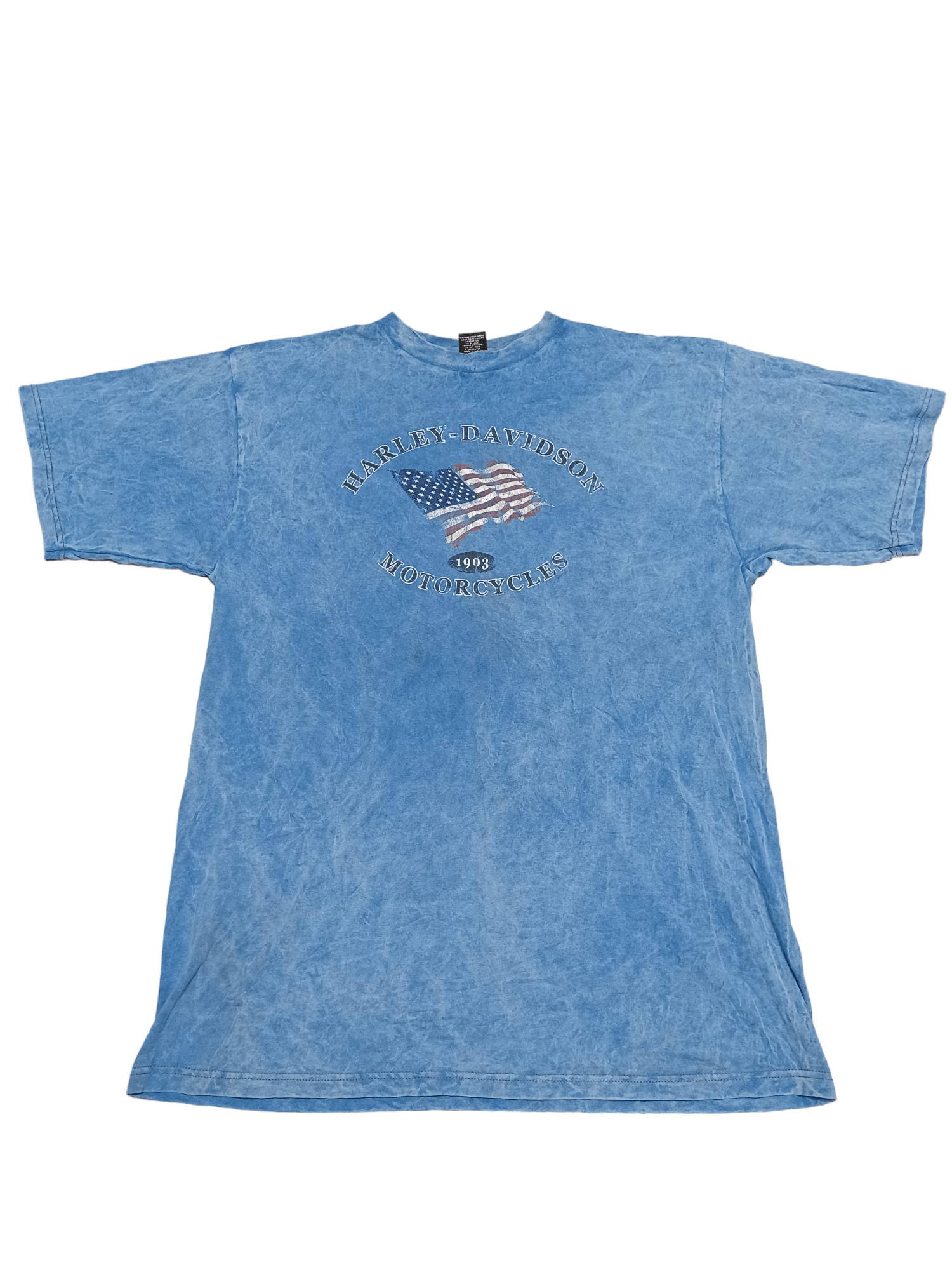 Harley Davidson FANTASTIC MADE IN USA 90S VINTAGE HARLEY DAVIDSON TEE Size US XL / EU 56 / 4 - 1 Thumbnail