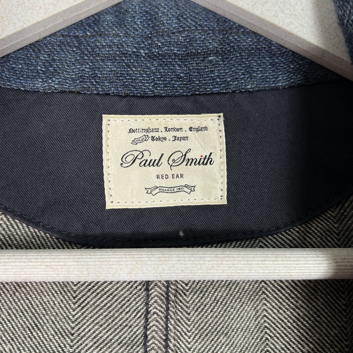 Paul Smith × Paul Smith Red Ear 🔥 RED EAR BY PAUL SMITH INDIGO CHORE JACKET MADE IN JAPAN Size US L / EU 52-54 / 3 - 15 Thumbnail