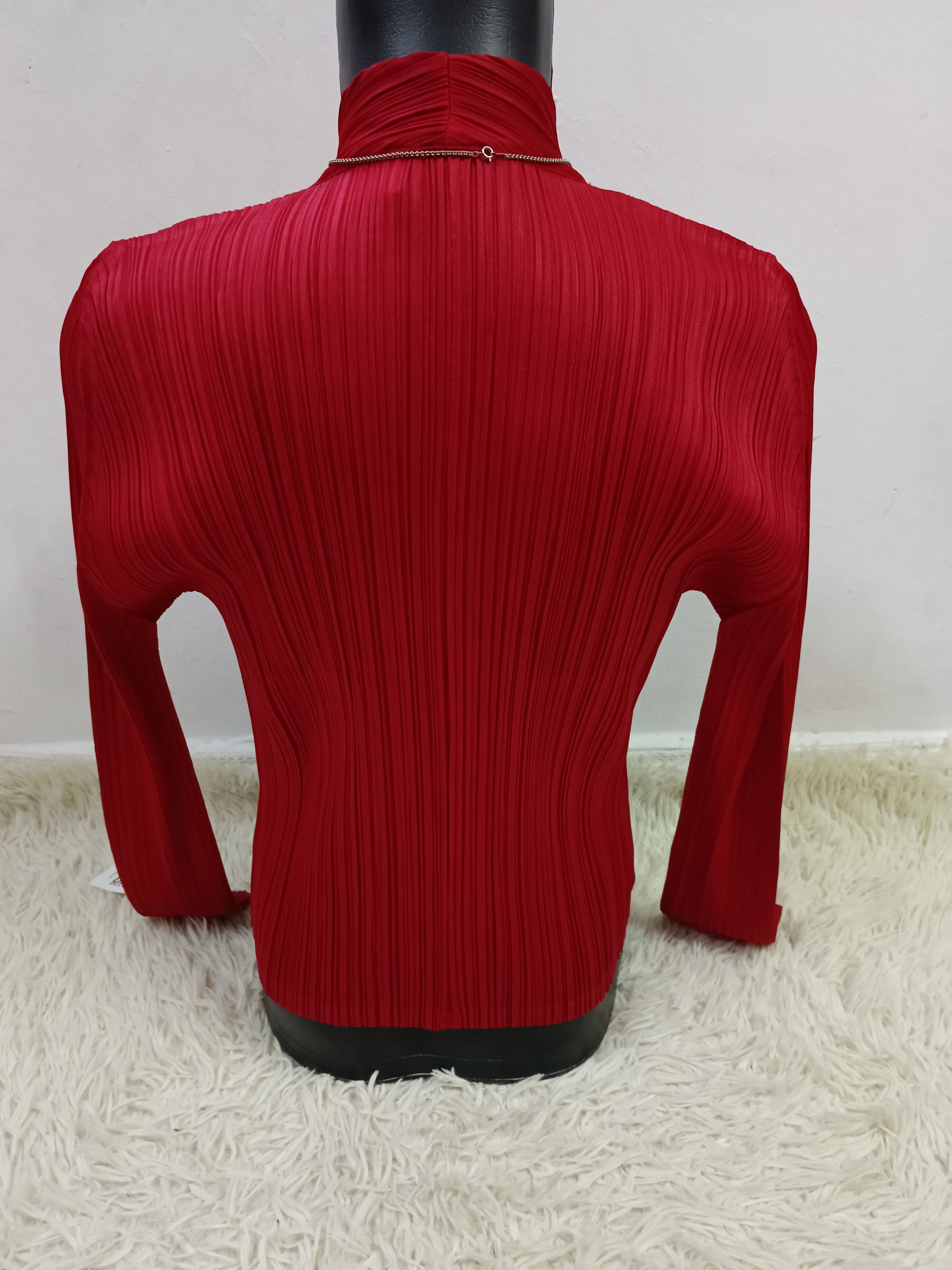 Pleats Please Issey Miyake PLEAT PLEASE ZIPPER JACKET(SIZE 4) Size L / US 10 / IT 46 - 2 Thumbnail