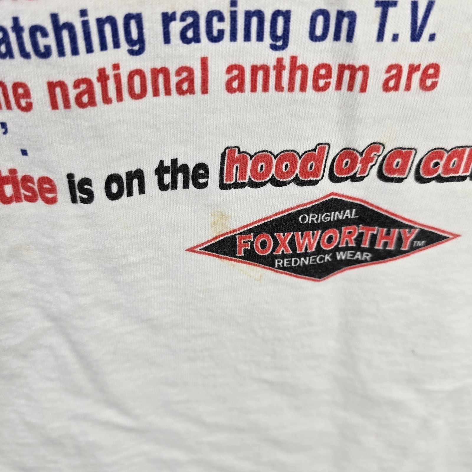 Delta Vintage Jeff Foxworthy Shirt XL Redneck Racing Fan 90s Size US XL / EU 56 / 4 - 6 Thumbnail