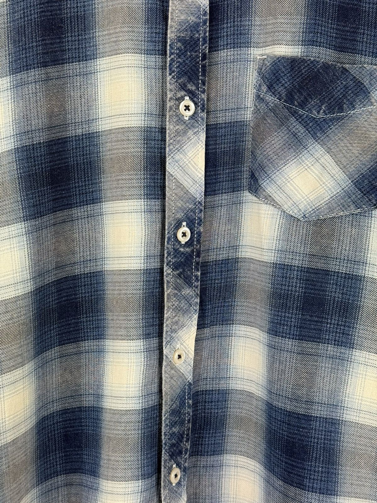 Other Thruxton Men’s Checked Plaid Cotton Japanese Button Up Shirt Size US L / EU 52-54 / 3 - 9 Thumbnail