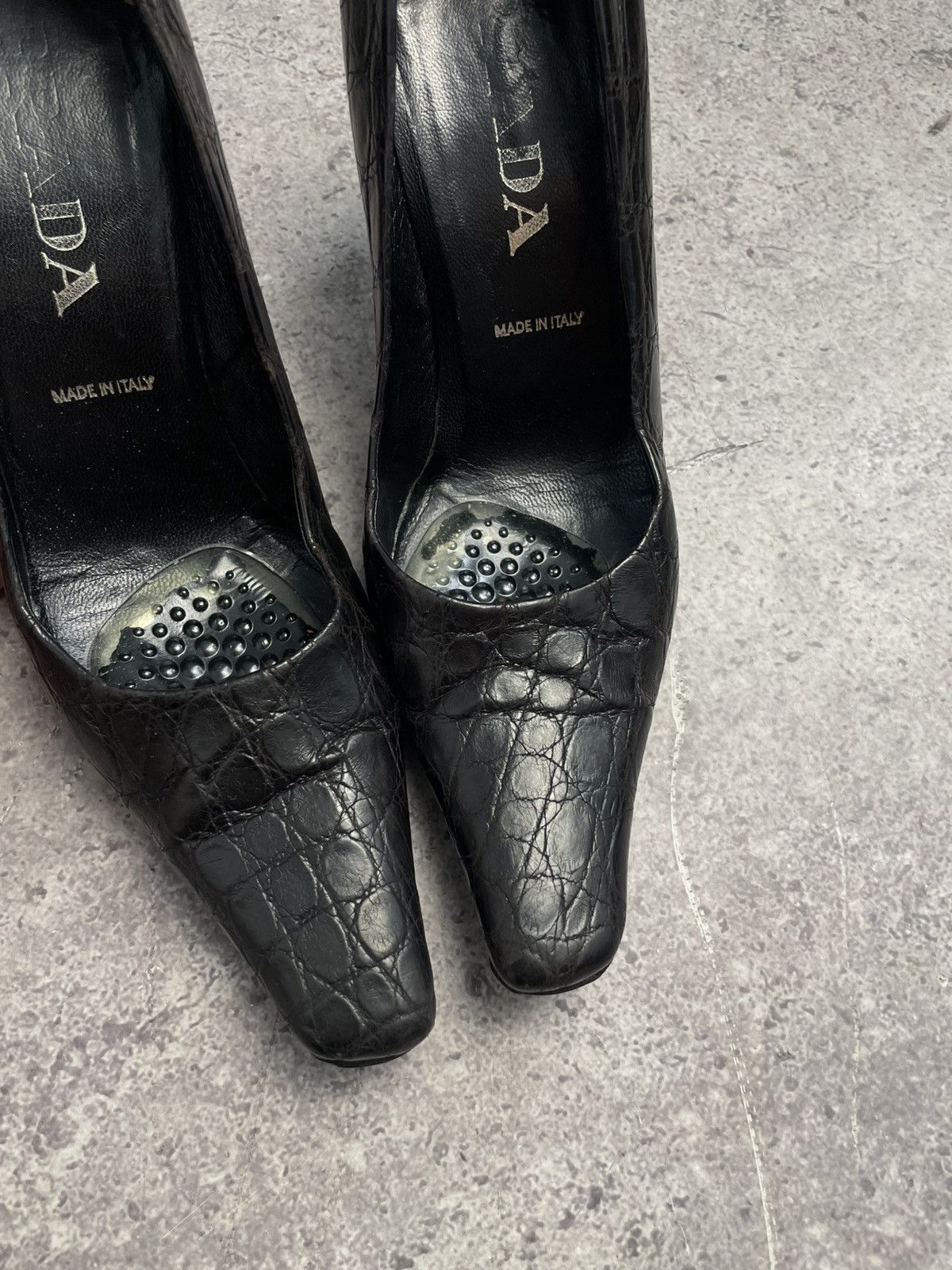 Prada Women’s Prada Leather Heels Size US 6.5 / IT 36.5 - 3 Thumbnail
