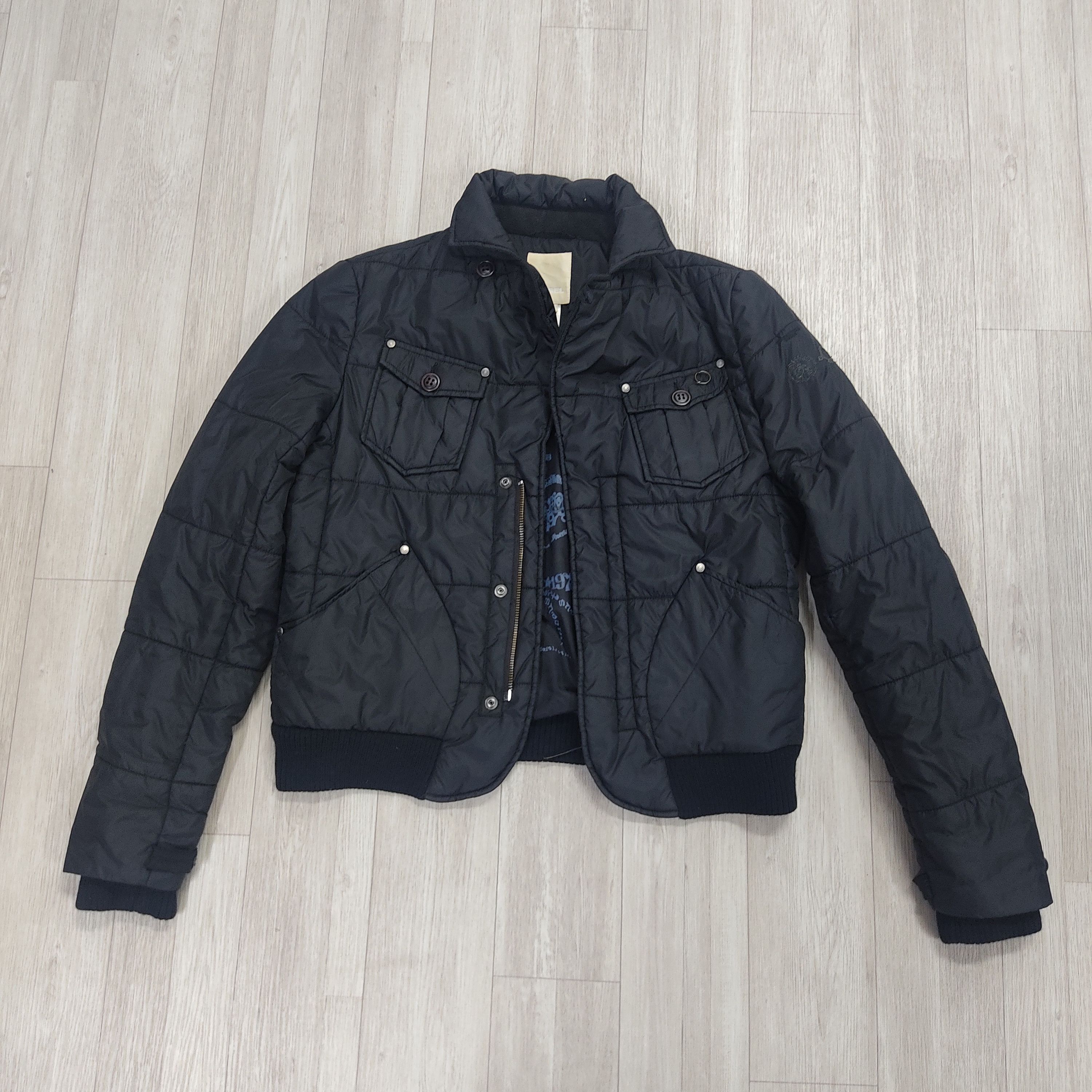 Beauty Beast DIESEL Molvena 36060 Light Puffer Jacket Size US S / EU 44-46 / 1 - 5 Thumbnail
