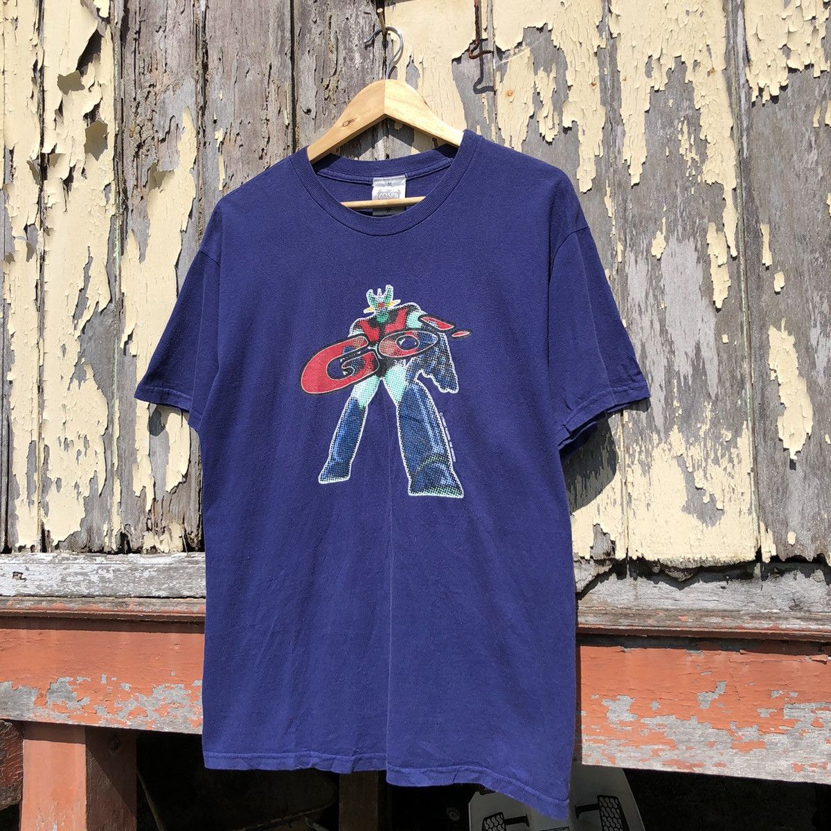 Anime Sunfaded Vintage 90s Cospa Go Nagai Mazinger Z Tshirt Size US M / EU 48-50 / 2 - 2 Thumbnail