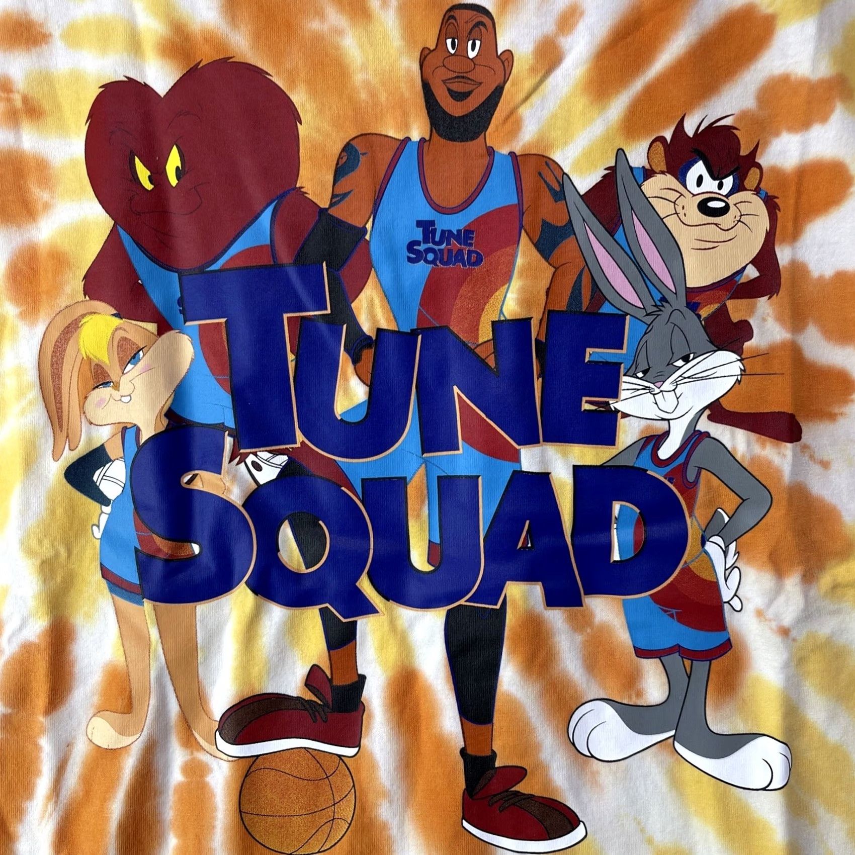 Nike Nike Space Jam Shirt Mens Small LeBron James Tune Squad Tie Dye DH3823-101 Loose Size US S / EU 44-46 / 1 - 4 Thumbnail