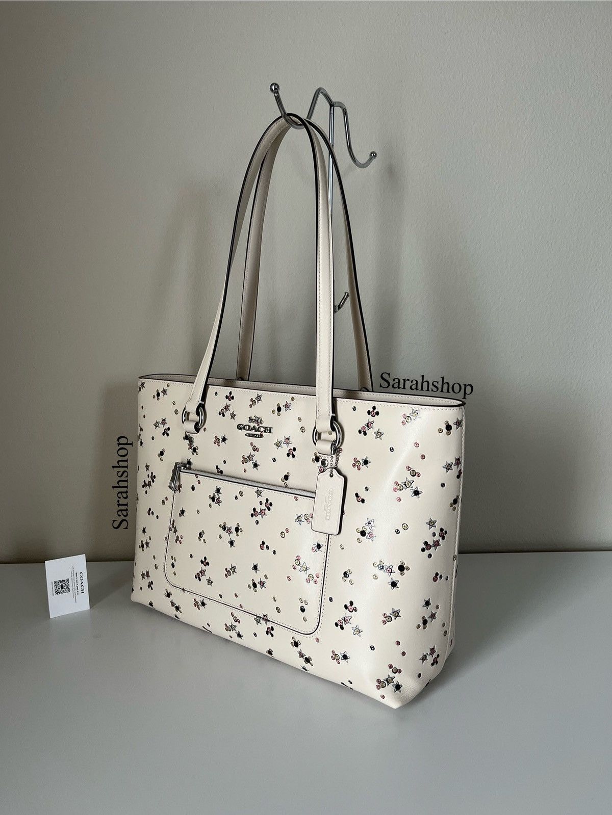 Coach Station Tote With Star Printed
