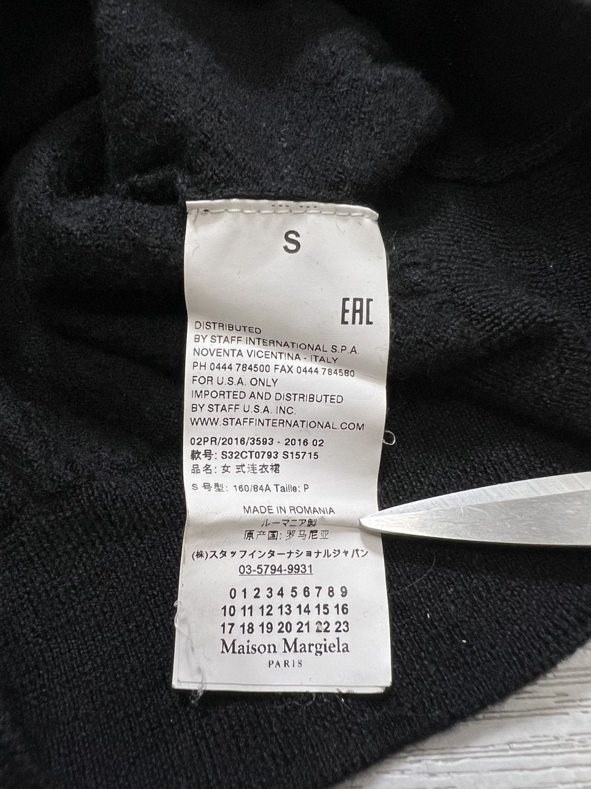 MM6 Maison Margiela MM6 - Four Sleeves Knit One Piece Wool Dress Size S / US 4 / IT 40 - 12 Thumbnail