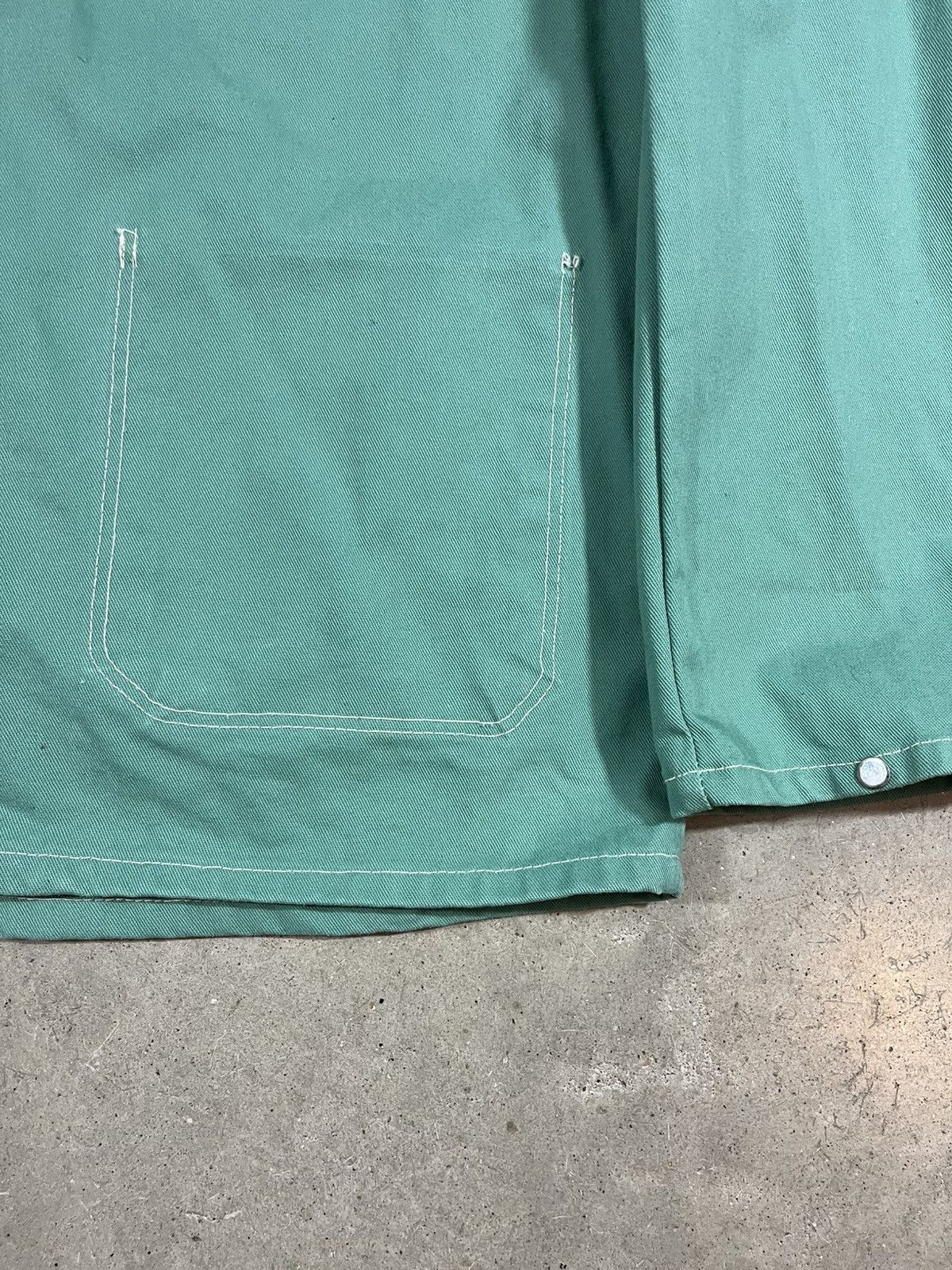 Vintage Vintage Welding Jacket Chore Coat Teal Size US S / EU 44-46 / 1 - 3 Thumbnail