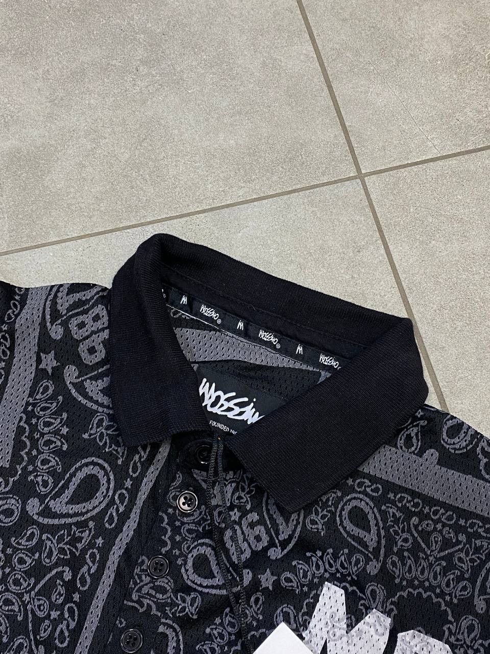Mossimo Mossimo MSSO 86 Paisley AOP Polo Shirt Size US L / EU 52-54 / 3 - 12 Thumbnail