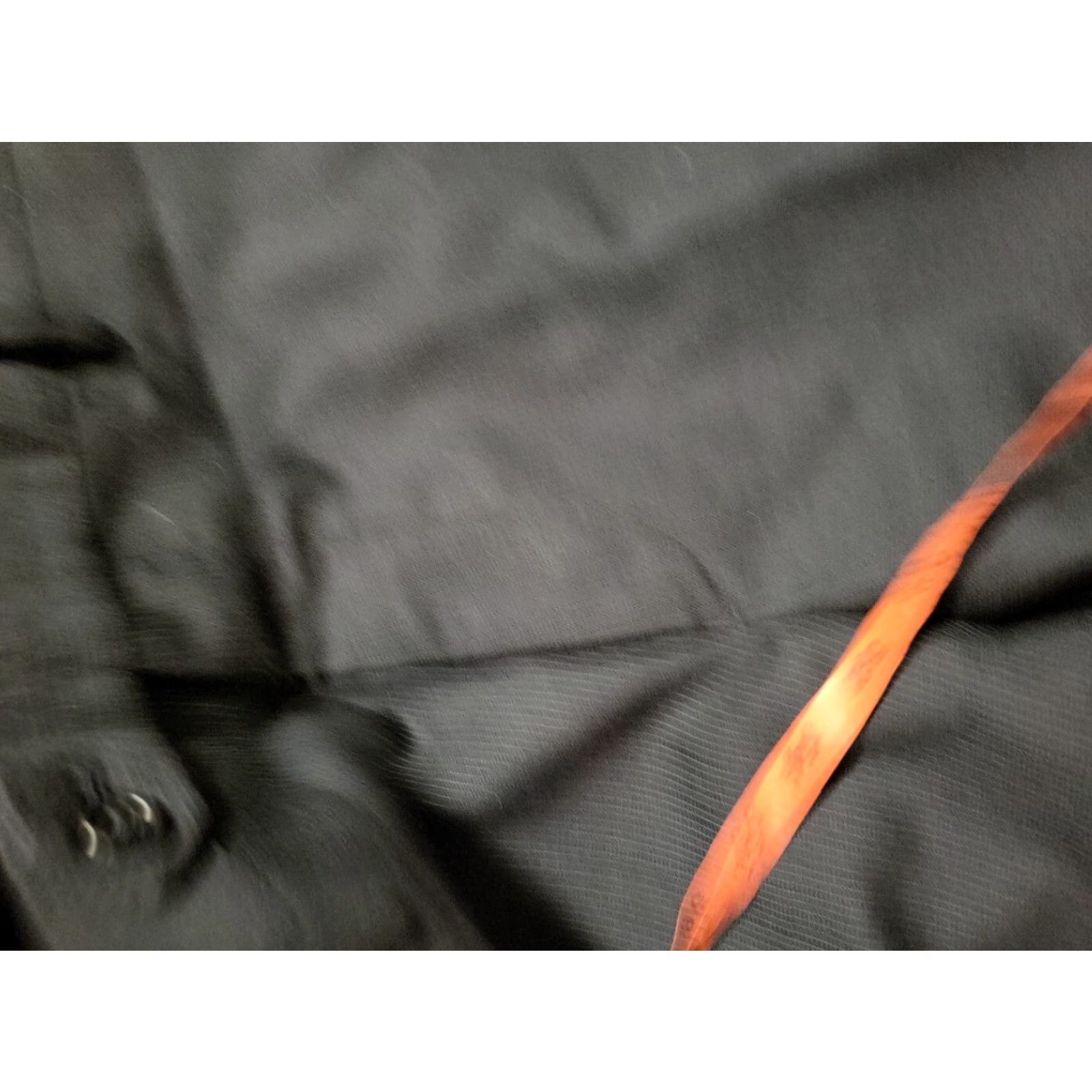 Alfani Alfani Black Wool Dress Pants Slim Front Flat Front Mens 34x30 Slimming Size US 34 / EU 50 - 3 Thumbnail