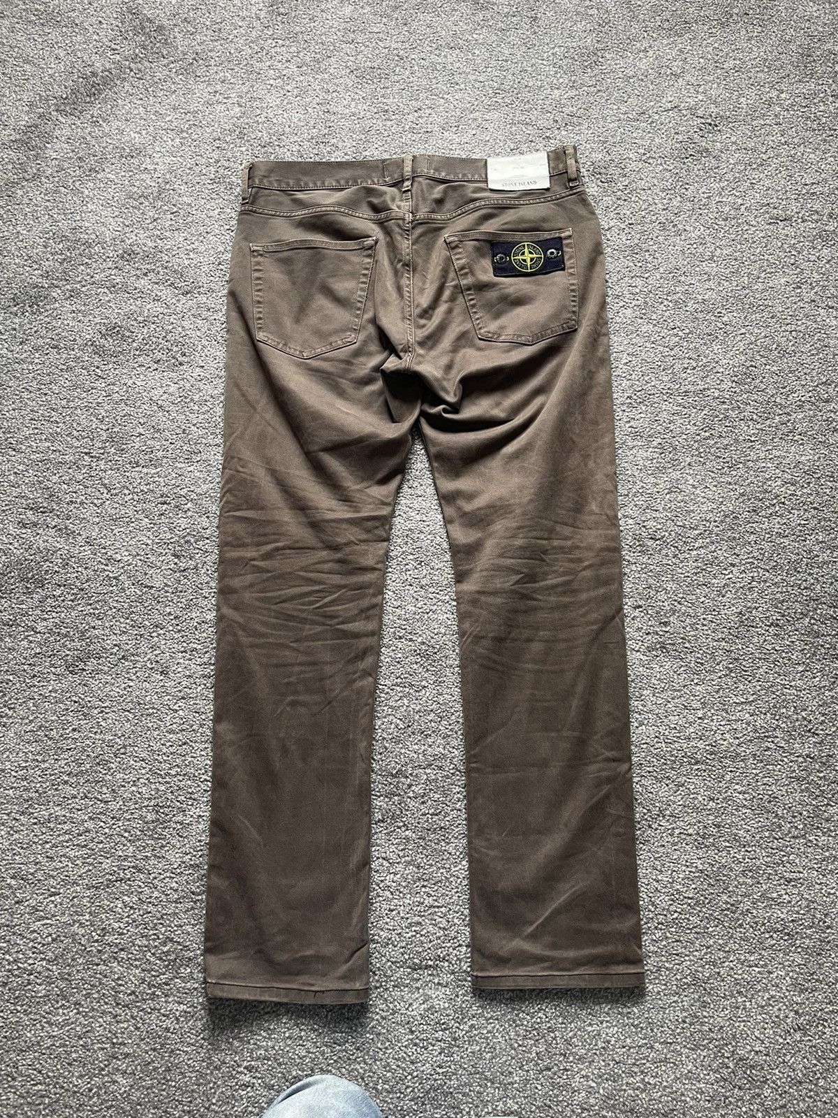 image of Stone Island 2014 Brown Re T Denim, Men's (Size 32)