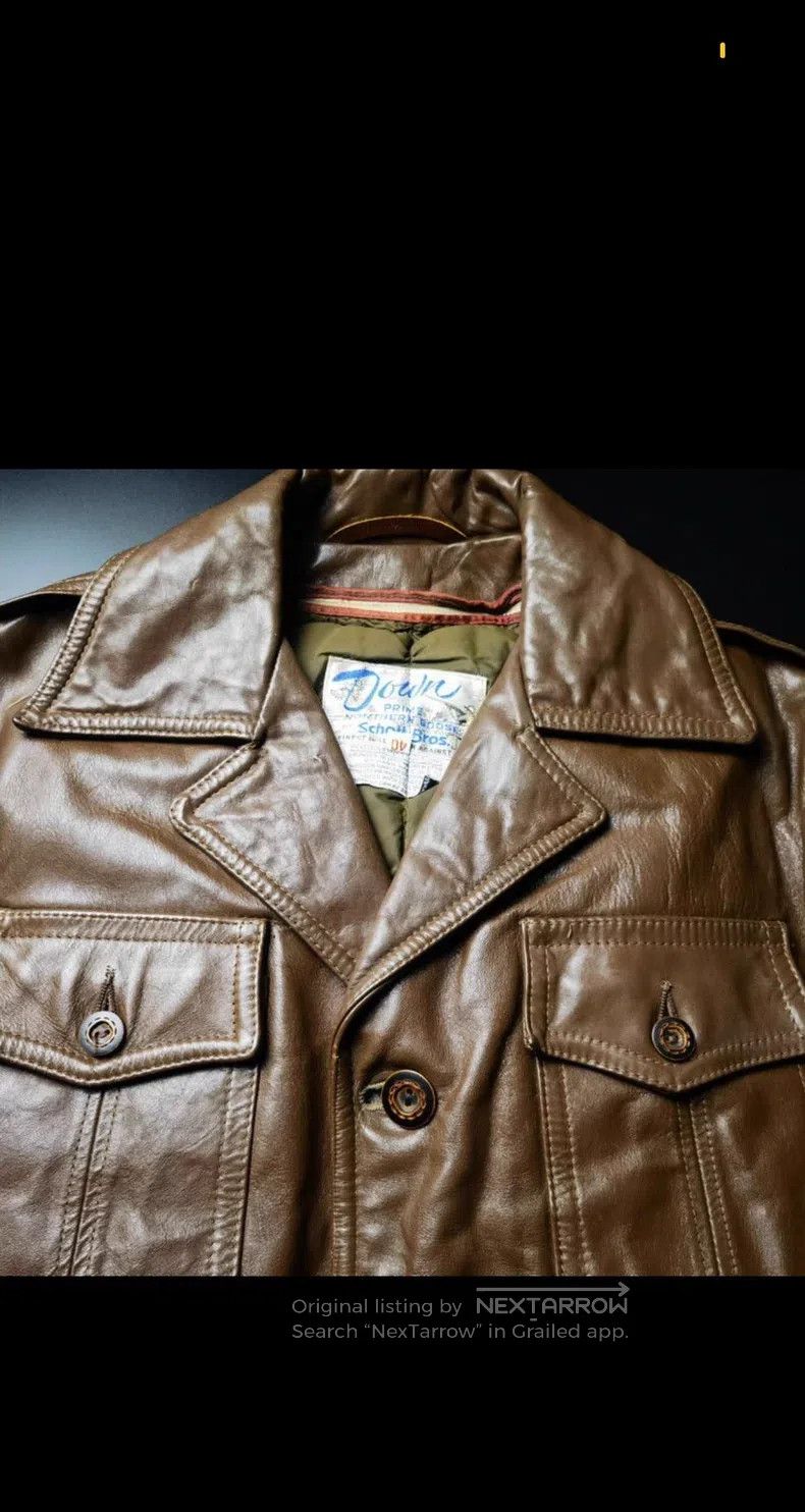Schott Schott Cowhide down liner hunting outfit, short trench coa Size US XL / EU 56 / 4 - 2 Thumbnail