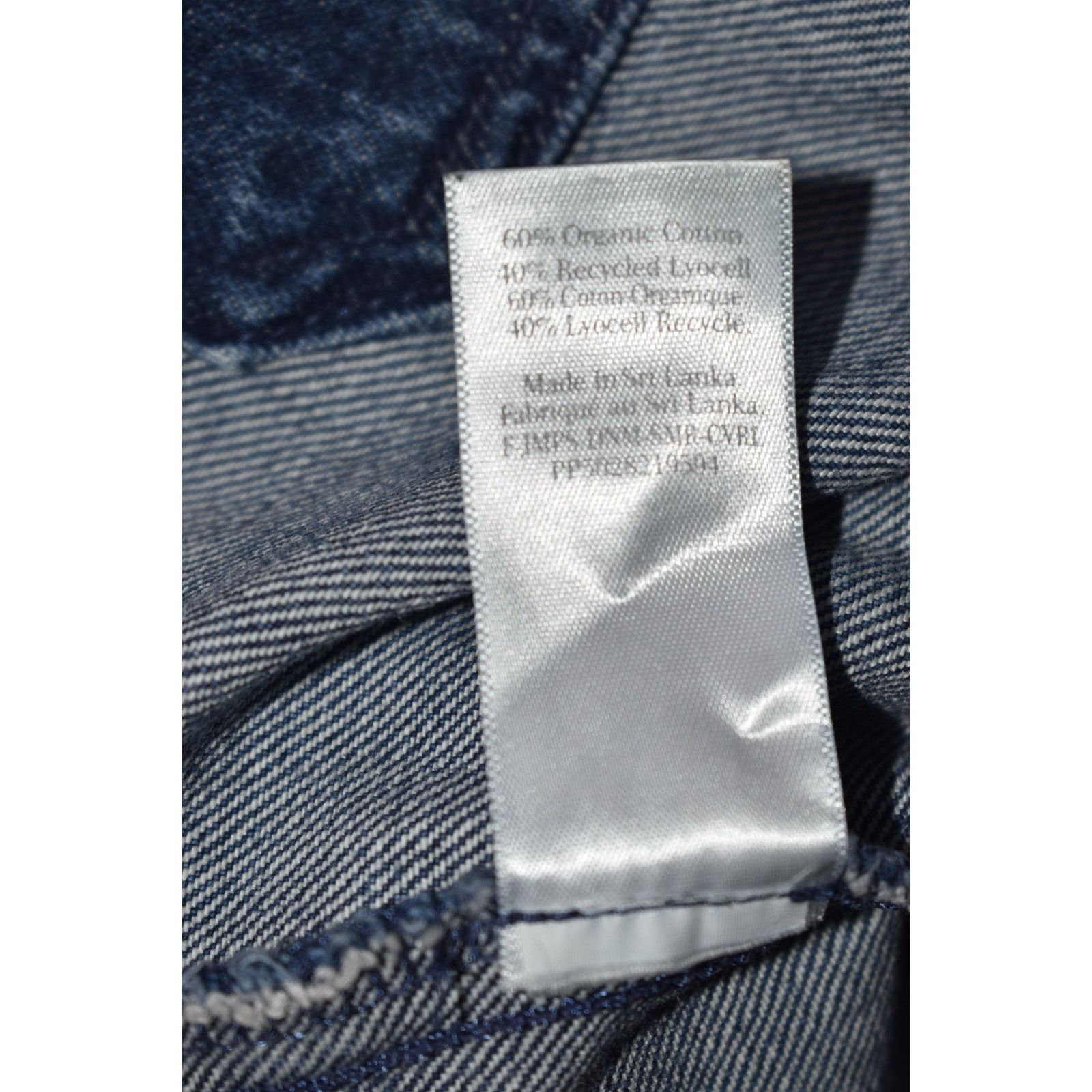 Everlane EVERLANE Cotton Denim Supersoft Jean Coverall Jumpsuit Sz 6 Size 28" / US 6 / IT 42 - 6 Thumbnail