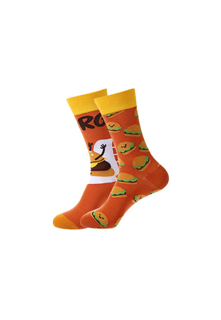 Other Set of 4 Pairs Sports Theme Pattern Cozy Socks (One Size) Size ONE SIZE - 3 Thumbnail