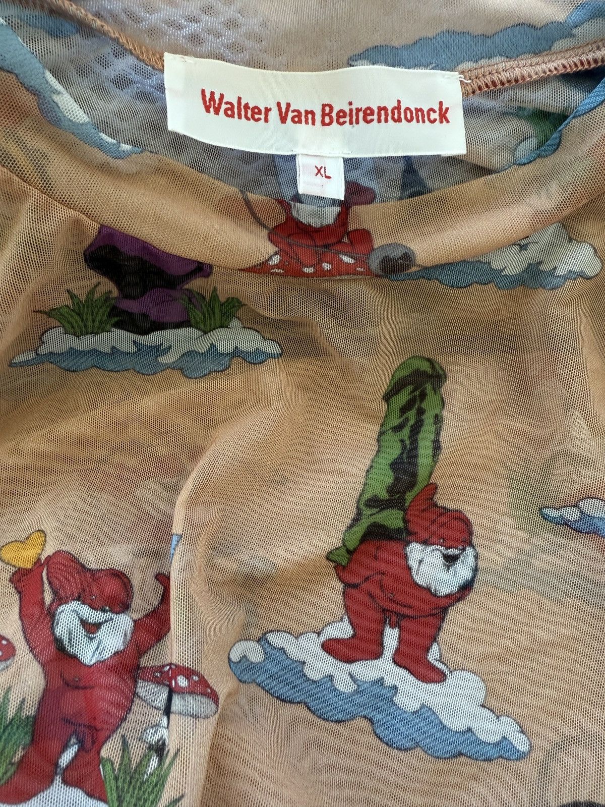 Walter Van Beirendonck WALTER VAN BEIRENDONCK KABOUTER TOP LIGHT SKIN Size US XL / EU 56 / 4 - 3 Thumbnail