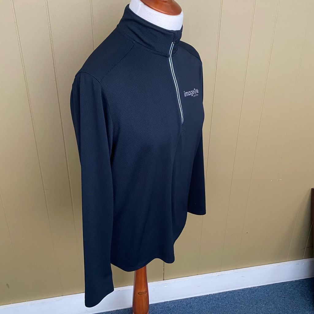 Other Men Medium quarter zip textured pullover black Size US M / EU 48-50 / 2 - 4 Thumbnail
