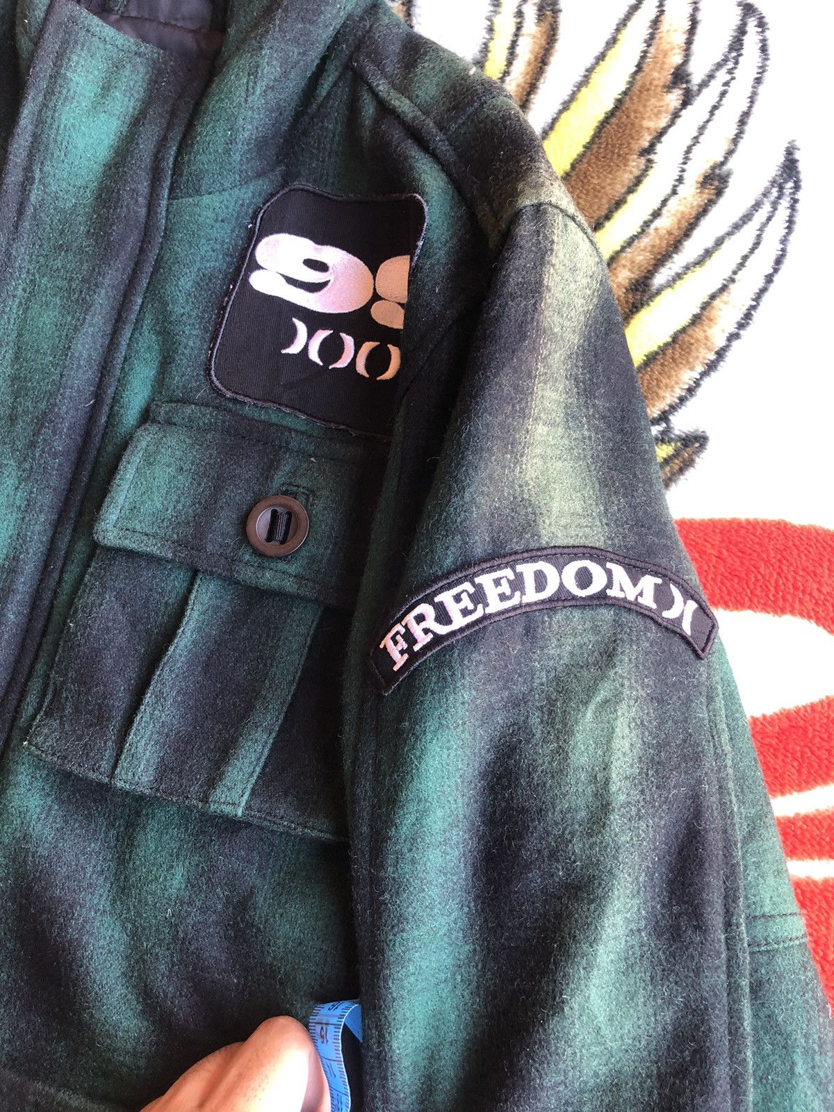 Hurley × If Six Was Nine × Japanese Brand Vintage Hurley 1999 Costa Mesa Wool Hoodie Jacket Size US M / EU 48-50 / 2 - 10 Thumbnail