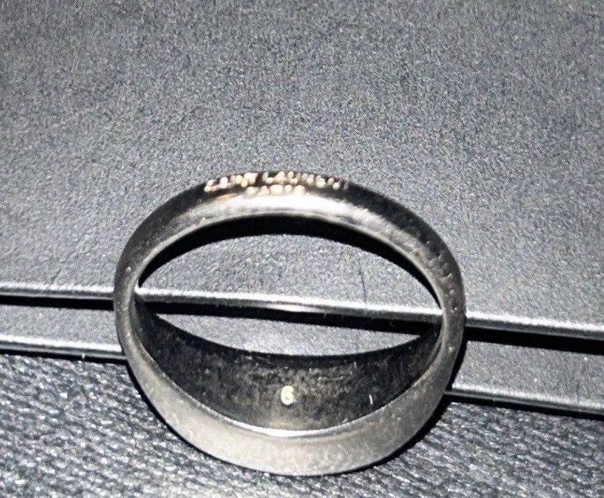 Saint Laurent Paris Saint Laurent Volum Ring Brass Metal Argent Oxyde size US 6 Size ONE SIZE - 3 Thumbnail