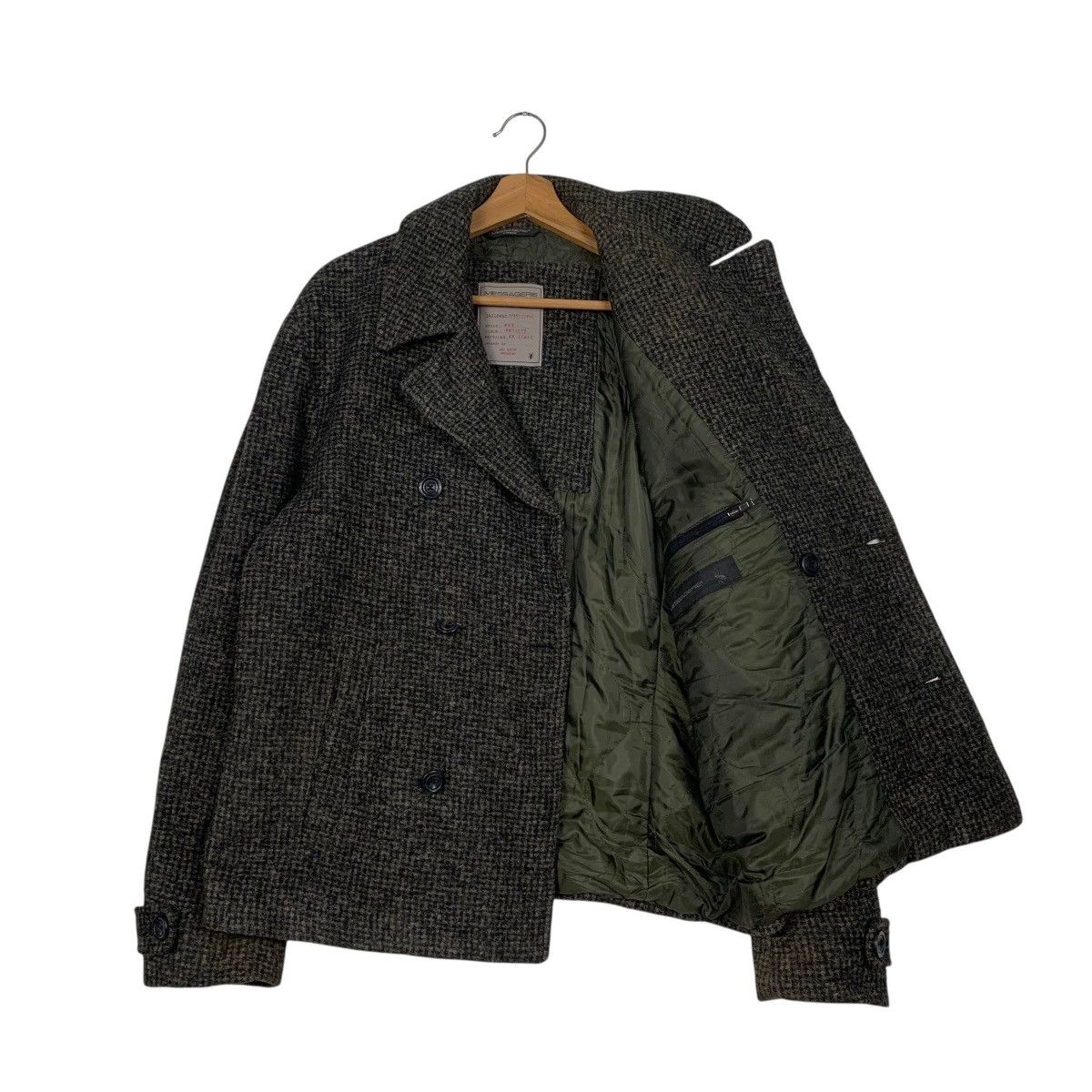 Messagerie Messagarie Herringbone Wool Jacket Size US M / EU 48-50 / 2 - 9 Thumbnail