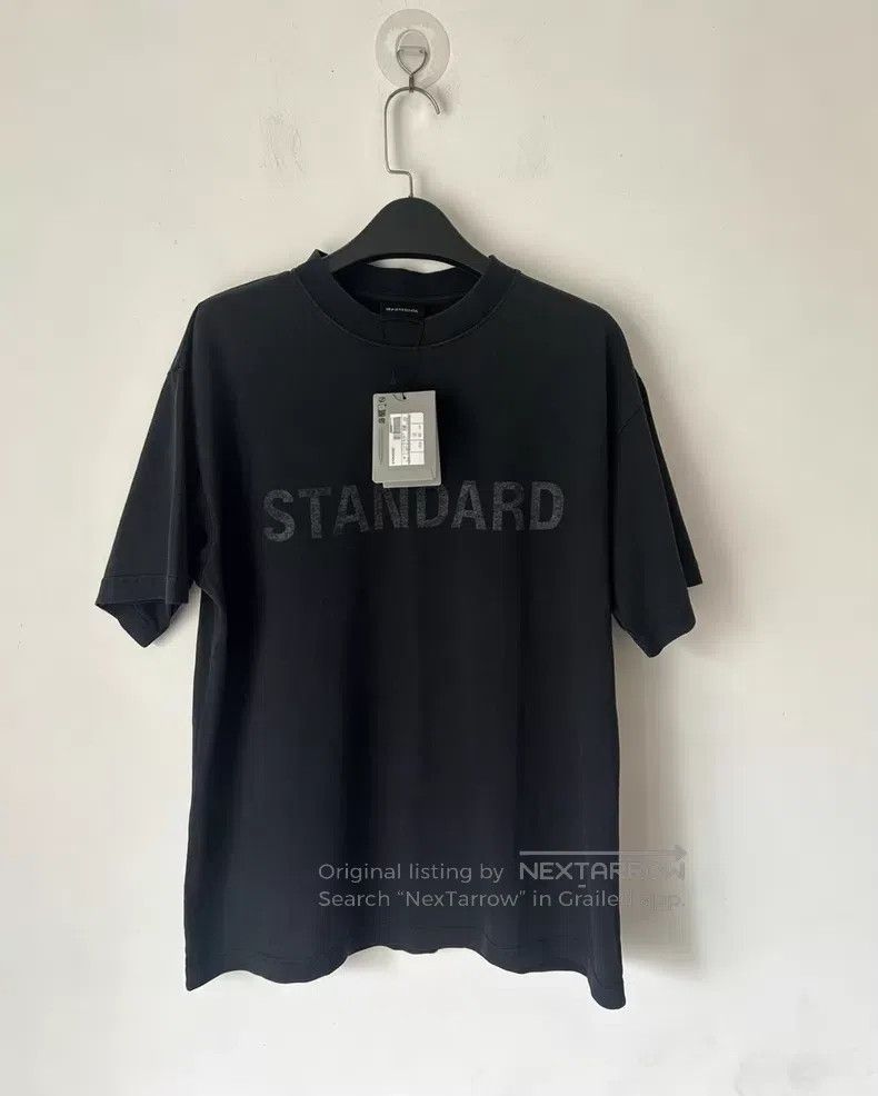 Balenciaga Balenciaga Distressed lettering slogan short sleeve Size US M / EU 48-50 / 2 - 1 Thumbnail