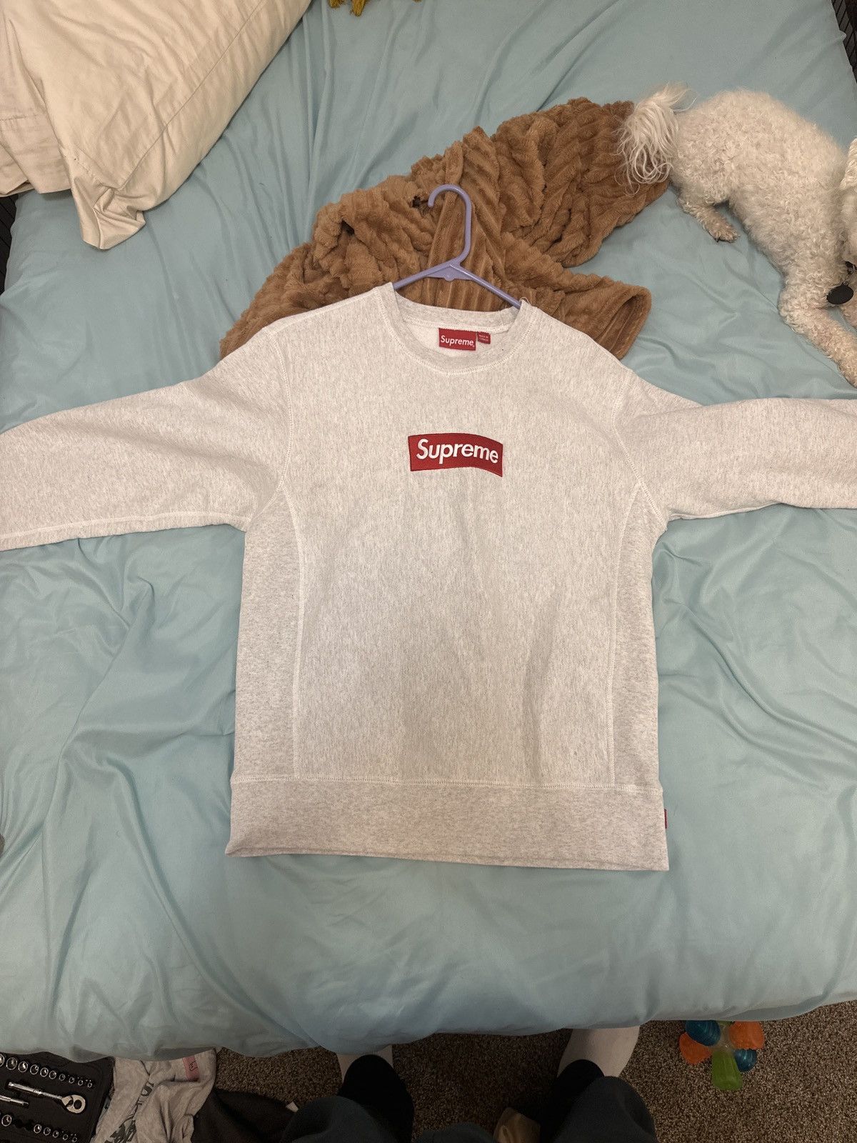 Supreme Supreme box logo crewneck Size US M / EU 48-50 / 2 - 1 Thumbnail
