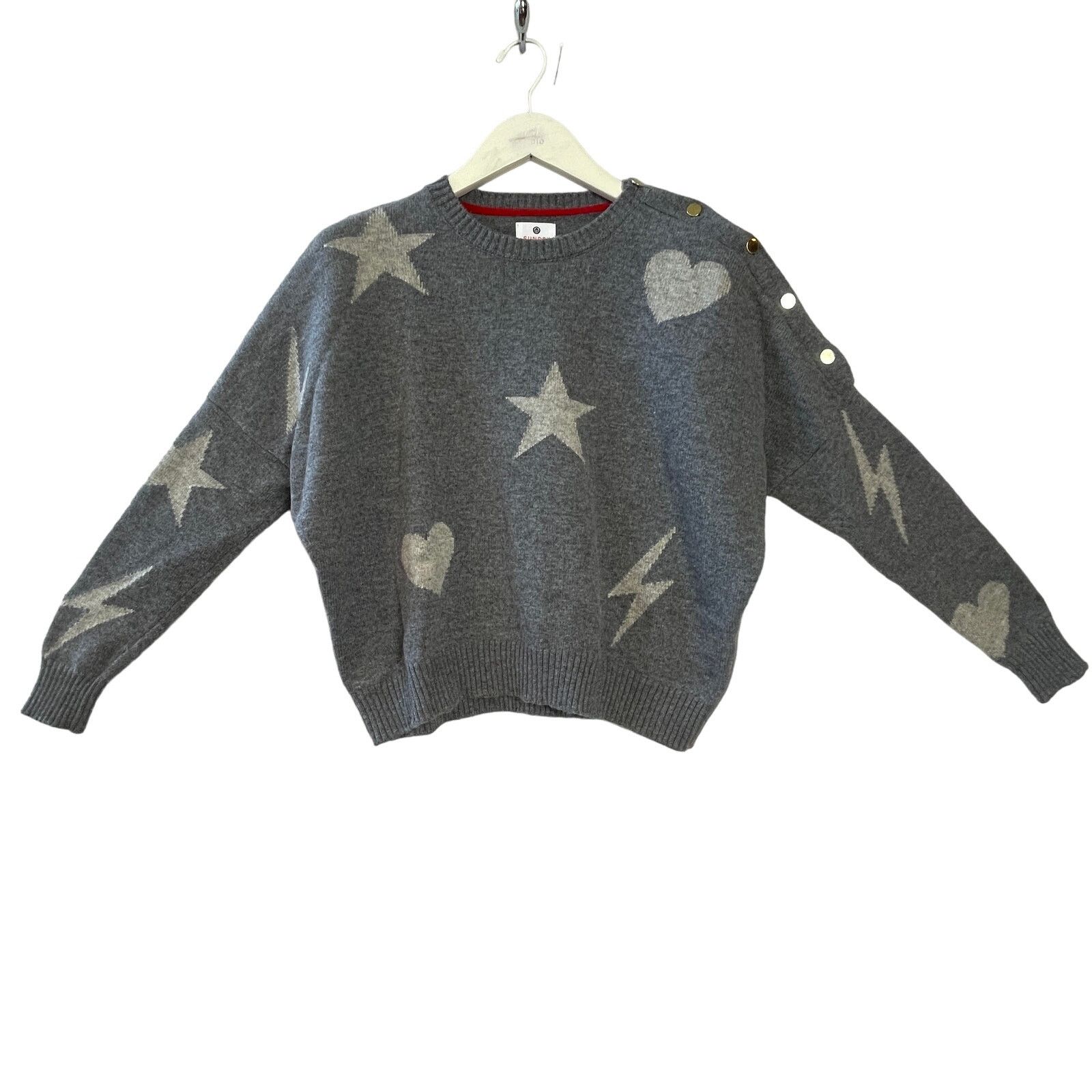 Sundry Sundry Stars Hearts Lightning Cashmere Blend Sweater Size XS Size XS / US 0-2 / IT 36-38 - 2 Thumbnail