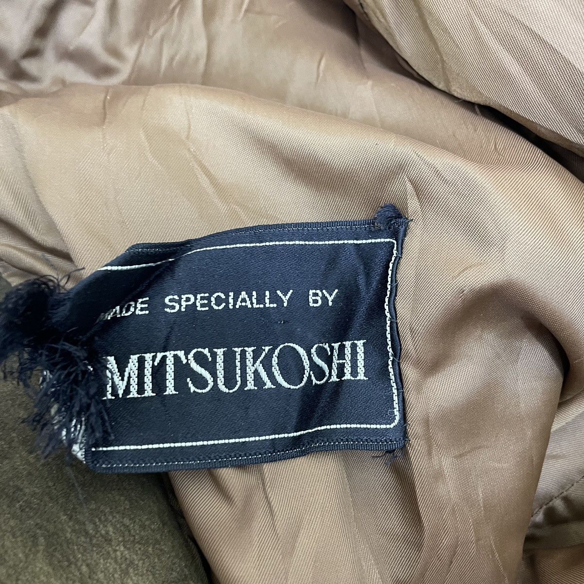 Genuine Leather 💥Japanese Brand MITSUKOSHI Suede Leather Bomber Jacket Size US M / EU 48-50 / 2 - 9 Thumbnail