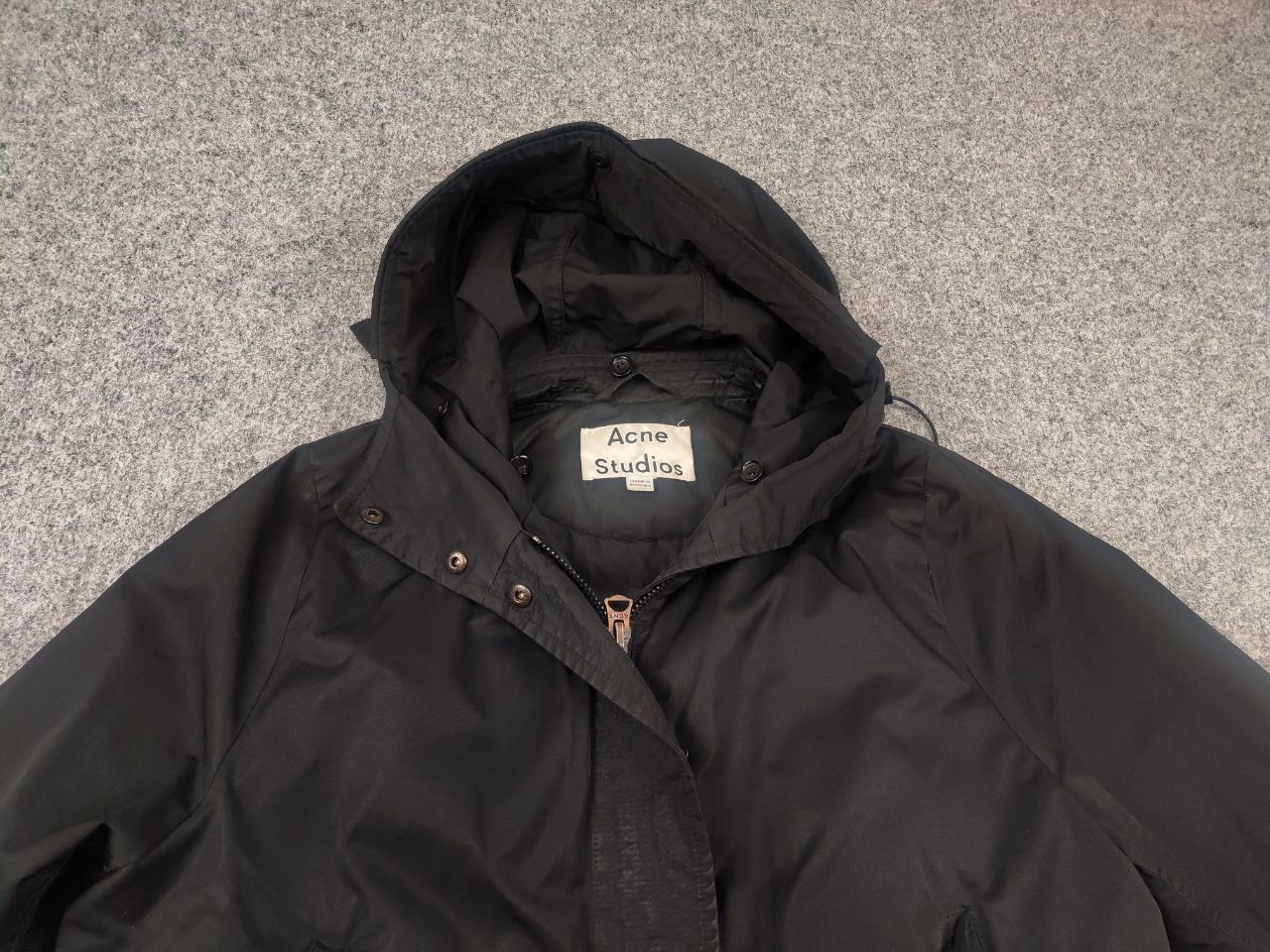 Acne Studios Acne Studios new powder Down Parka Hooded Zip Puffer Jacket Size S / US 4 / IT 40 - 5 Thumbnail