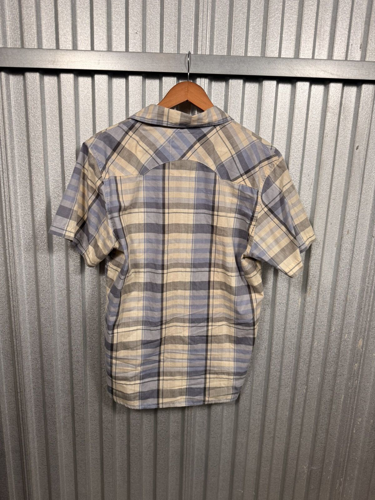 Levi's Vintage Levis Western Pearl Snap Button Up Plaid Shirt Size US M / EU 48-50 / 2 - 5 Thumbnail