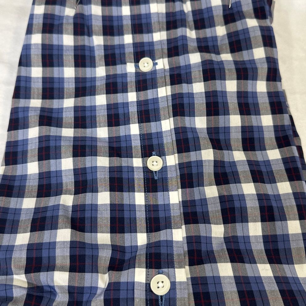 Jos. A. Bank Jos A Bank Comfort Stretch Tailored Fit Plaid Shirt Medium Size US M / EU 48-50 / 2 - 4 Thumbnail