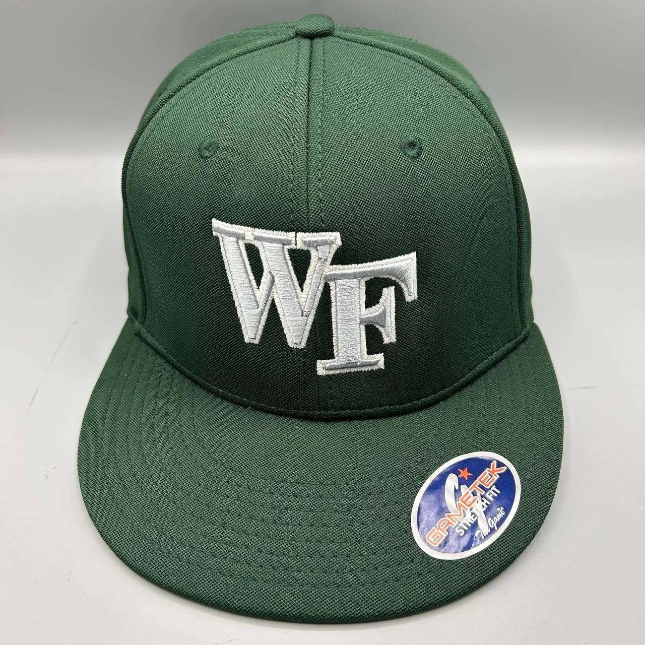 The Game Wake Forest Demon Deacons Hat Men Green Gray NCAA Fitted L Size ONE SIZE - 1 Thumbnail