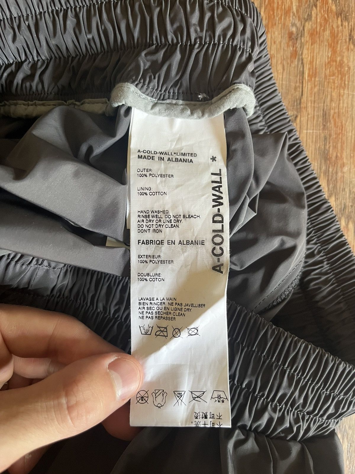 A-COLD-WALL* A Cold Wall Grey Pants Size US 29 - 10 Thumbnail