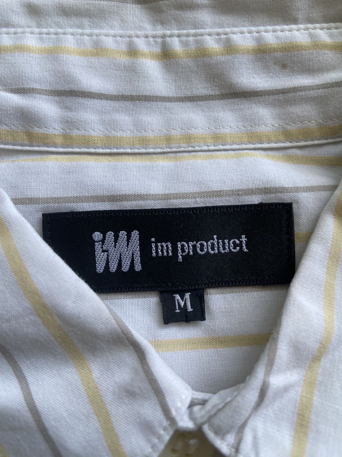 Issey Miyake IM Product by Issey Miyake - Stripe Long Sleeve Button Shirt Size US M / EU 48-50 / 2 - 4 Thumbnail