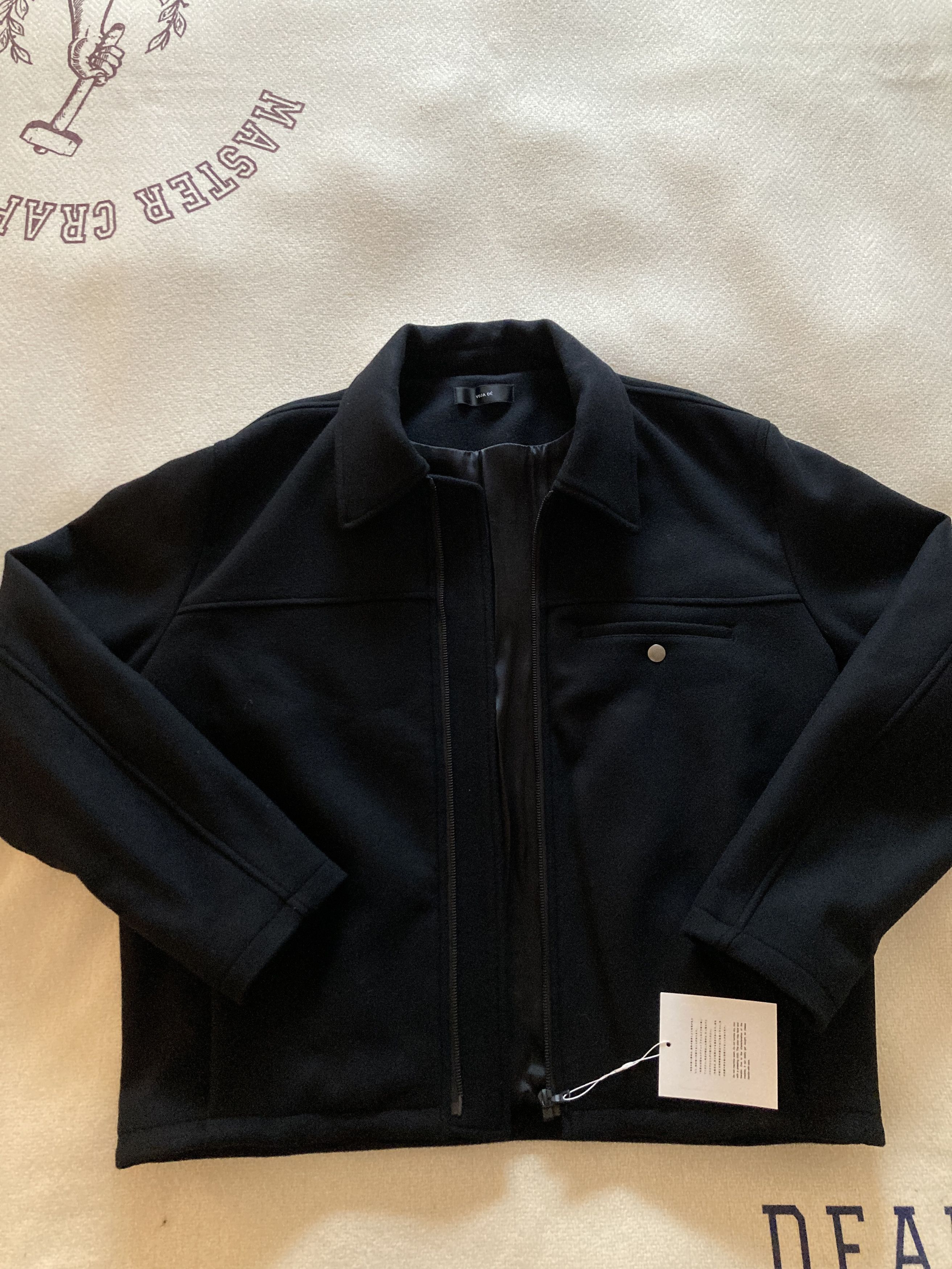 Vuja De Minimal Jacket in Wool/Nylon | Grailed