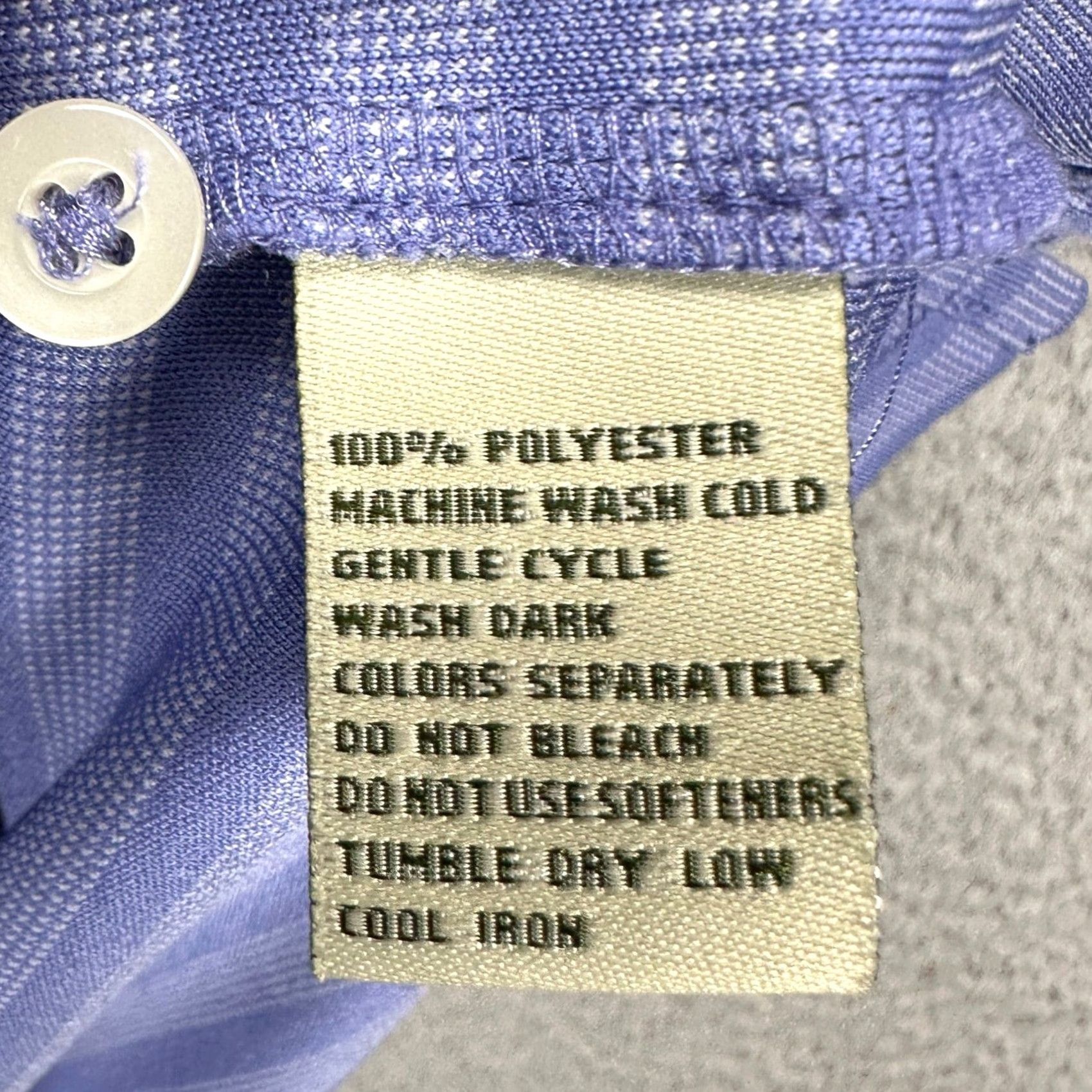 Vintage VINTAGE Donald Ross Mens Golf Polo Shirt Large Purple Stripe Short Sleeve Rugby Logo Size US L / EU 52-54 / 3 - 5 Thumbnail