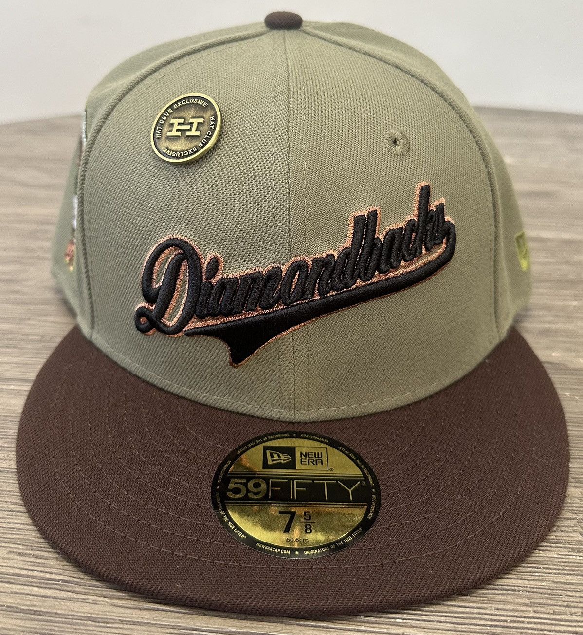 Hat Club × New Era Size 7 5/8 - Hat Club LA Exclusive Arizona Diamondbacks Size ONE SIZE - 2 Thumbnail