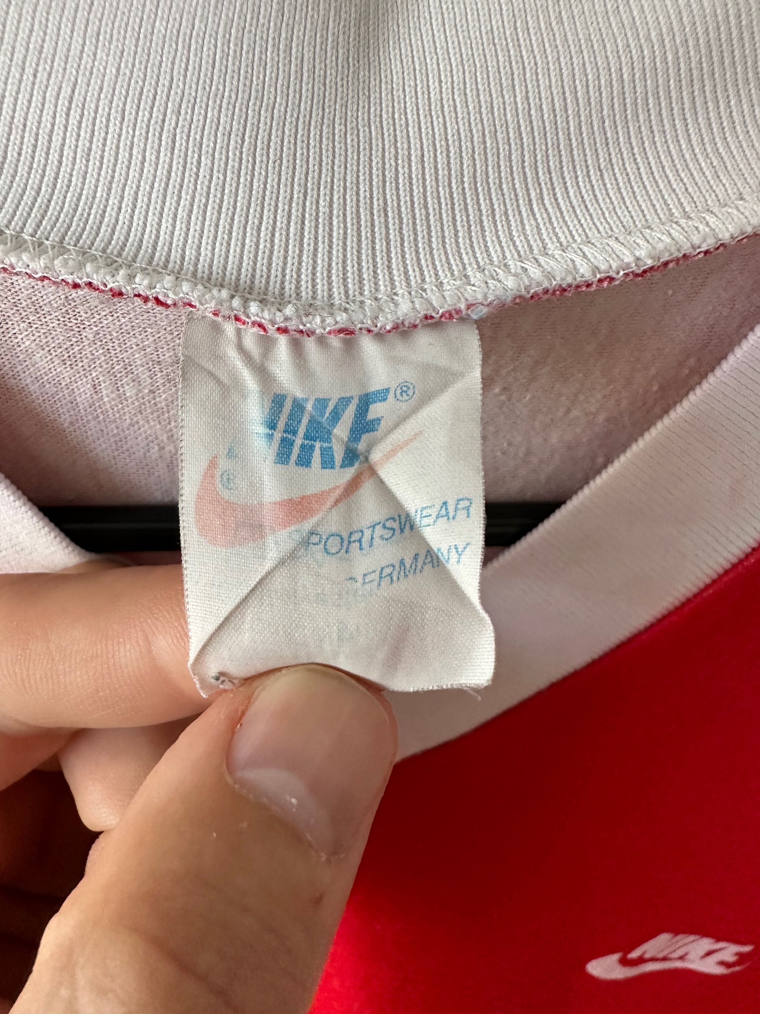 Nike 70's NIKE gradient soccer jersey white / red # 3 Size US M / EU 48-50 / 2 - 7 Thumbnail