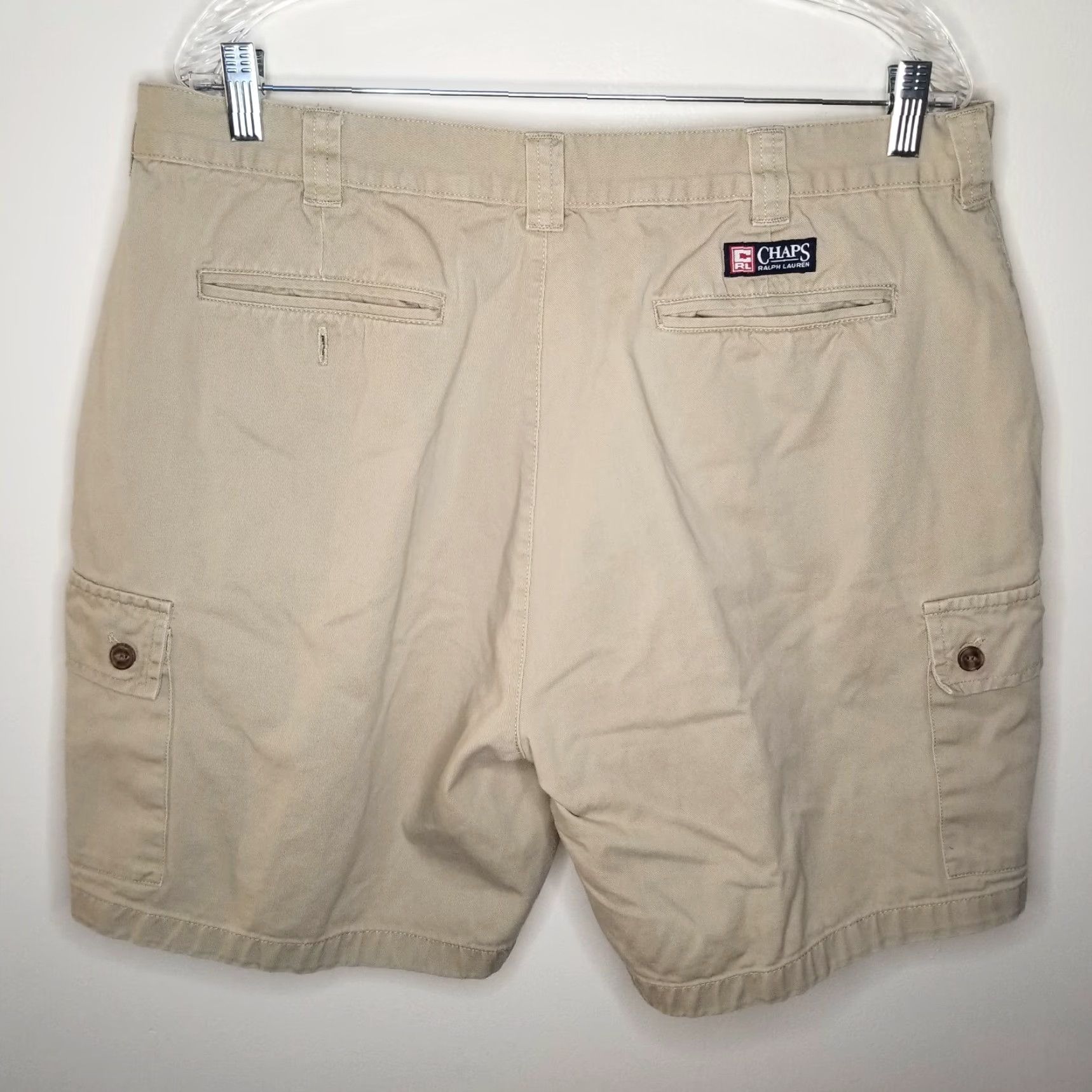 Chaps Ralph Lauren Chaps Shorts Mens Cargo 38 Tan Brown Size US 38 / EU 54 - 4 Thumbnail