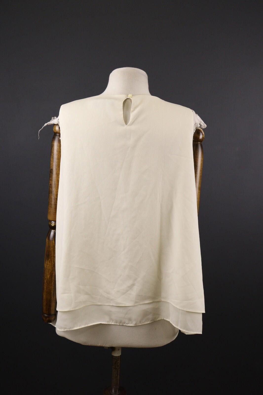 Lauren Ralph Lauren Lauren Ralph Lauren Ivory Summer Tank Top Shirt Size XL Size XL / US 12-14 / IT 48-50 - 5 Thumbnail
