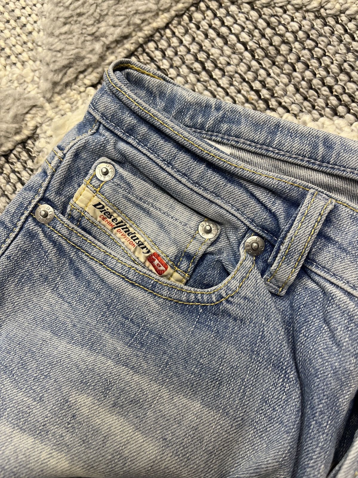 Diesel × Vintage DIESEL VINTAGE ITALY Y2K DENIM JEANS PANTS Size 28" / US 6 / IT 42 - 5 Thumbnail