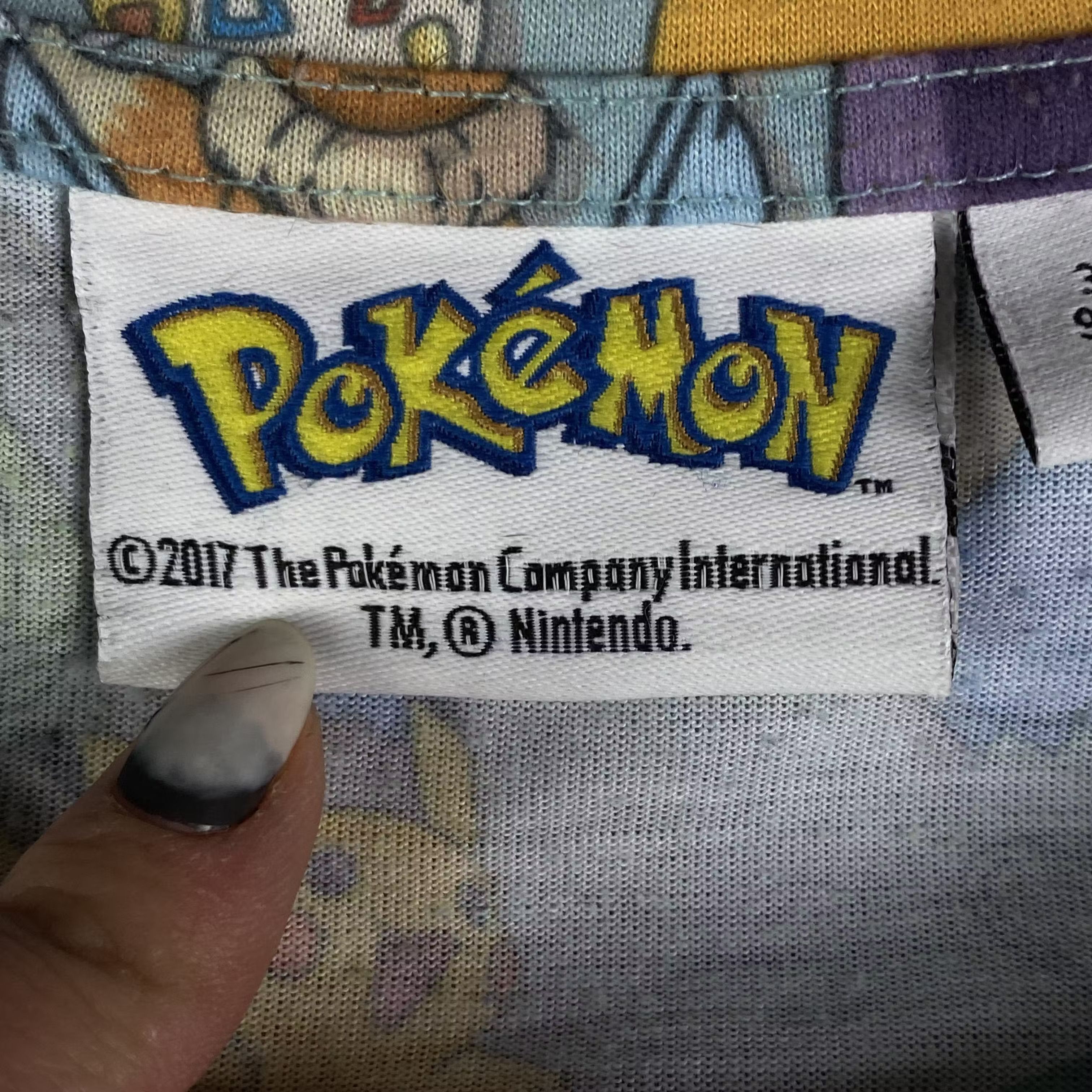Nintendo × Pokemon × Vintage Mens T Shirt Pokemon Nintendo Size M Full Print Vintage Size US M / EU 48-50 / 2 - 4 Thumbnail