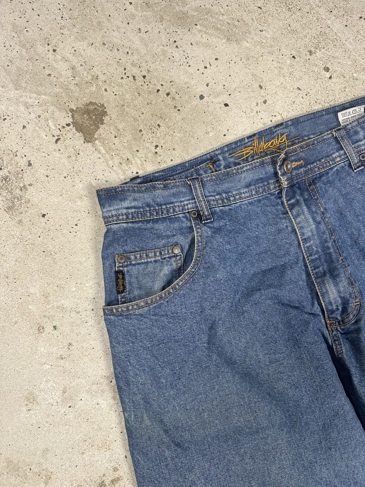 Billabong × JNCO × Vintage Vintage Y2K Billabong Ultra Baggy Carpenter Denim Pants Size US 34 / EU 50 - 13 Thumbnail