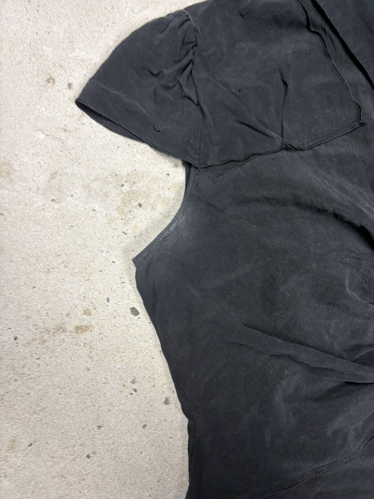 Prada Prada 2008 Black Silk Top Size M / US 6-8 / IT 42-44 - 8 Thumbnail